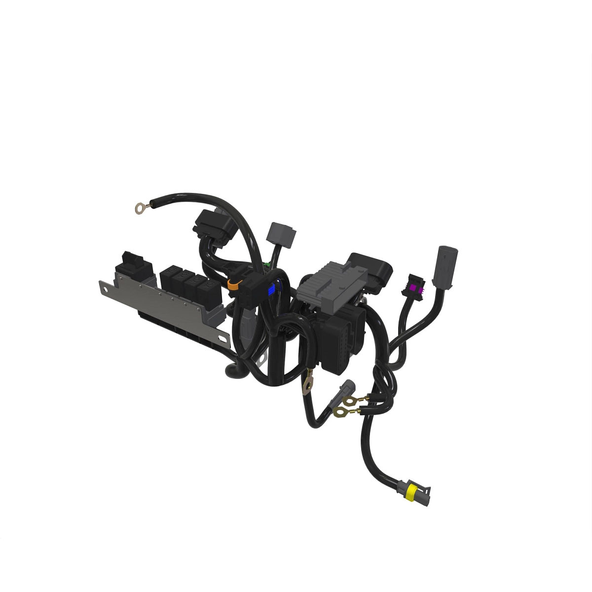 Wiring Harness, Frt Console, Pr, R4