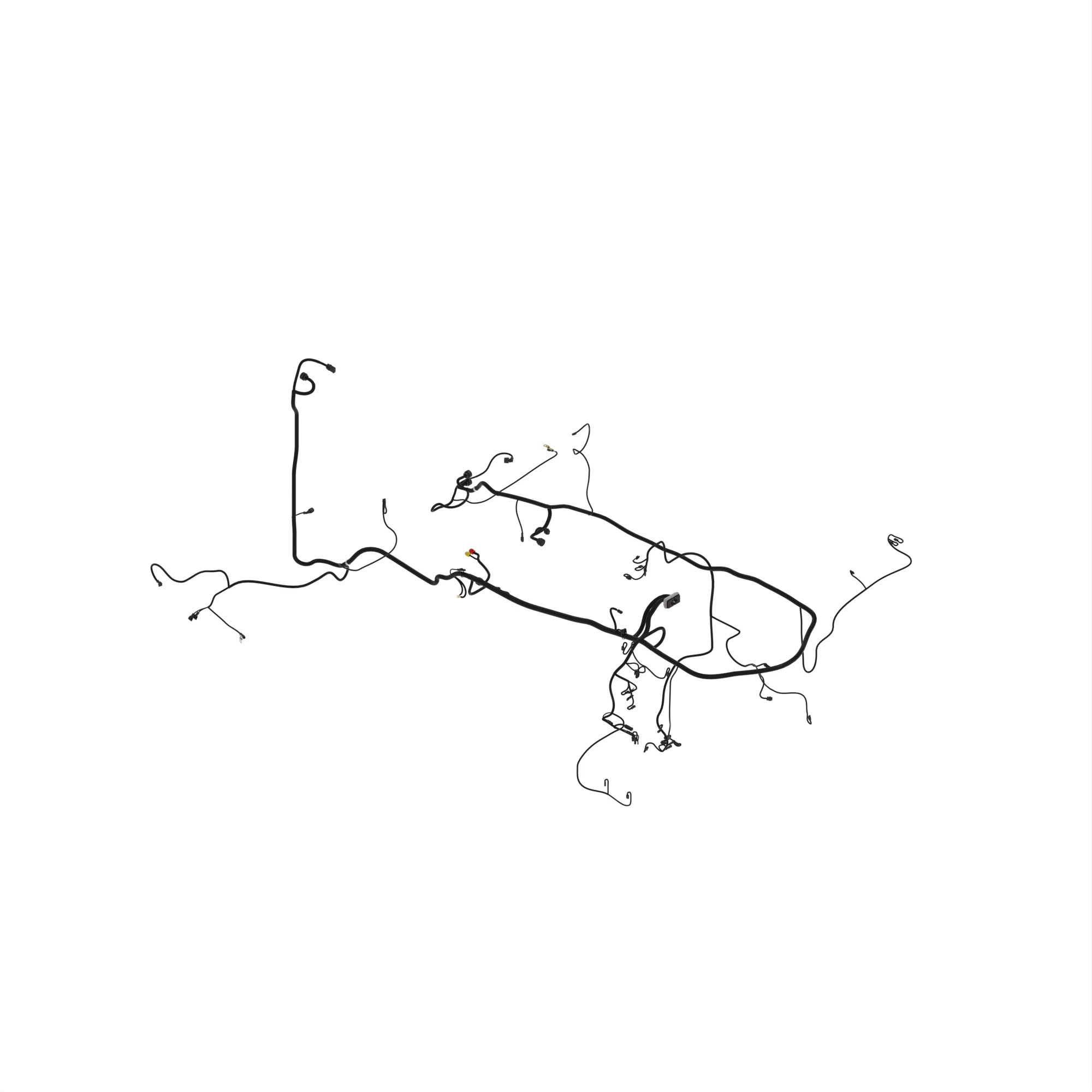John Deere Engine Frame Wiring Harness - AT501095