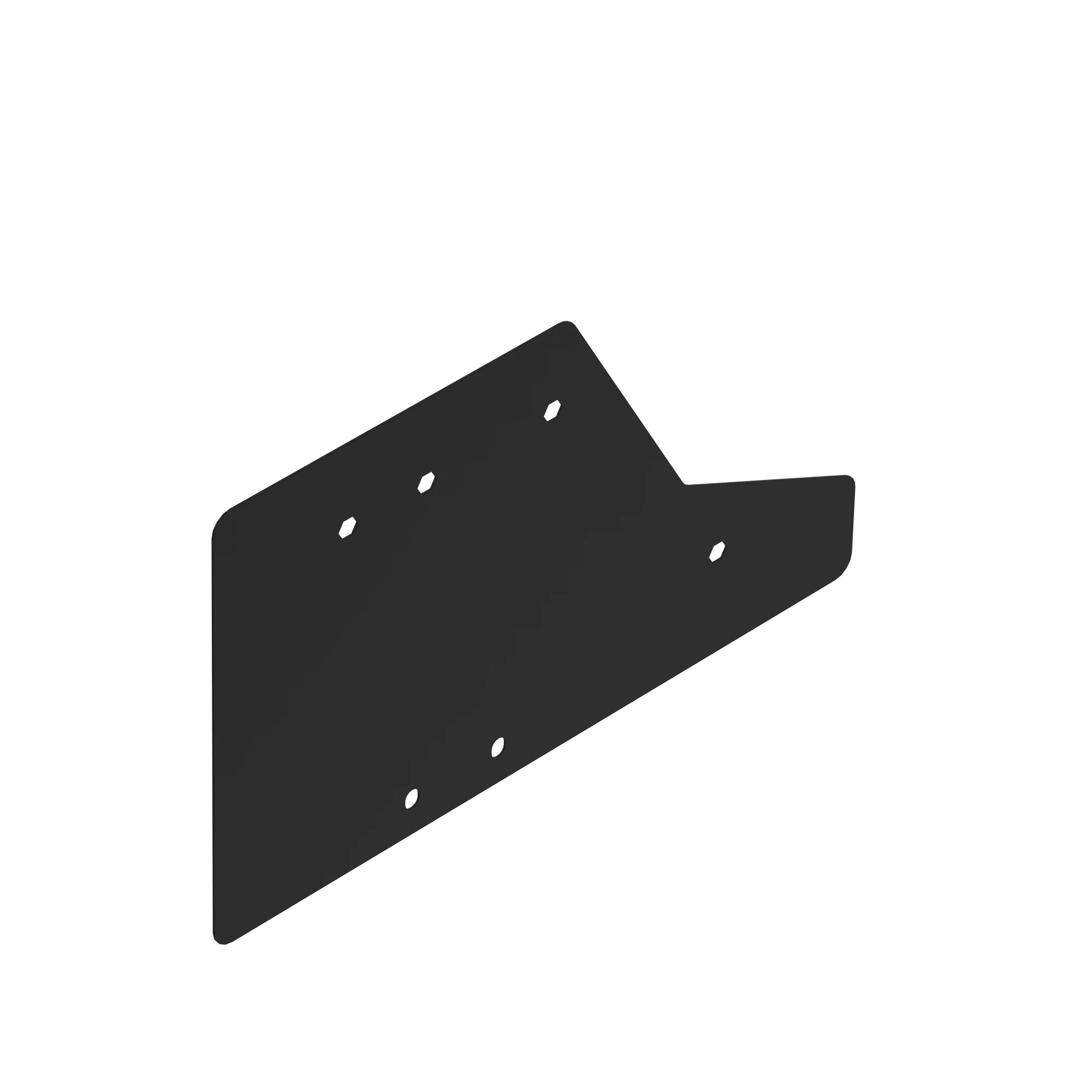 John Deere Lower Closeout to Floor Skid Plate - UC17153