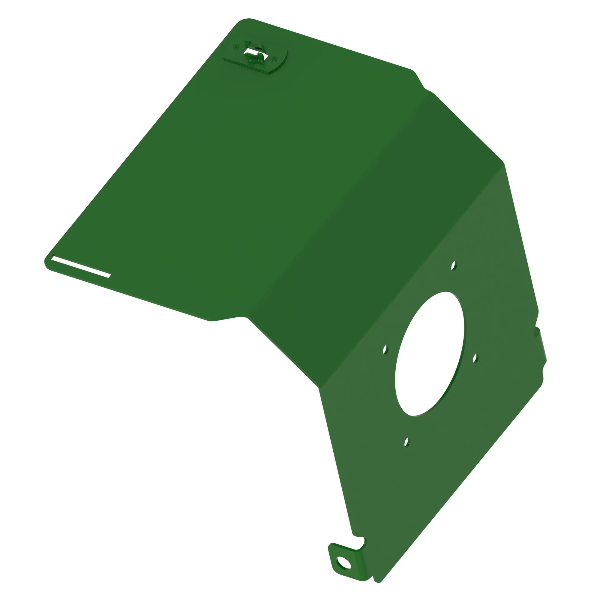 SHIELD, WITH LATCH BOSS