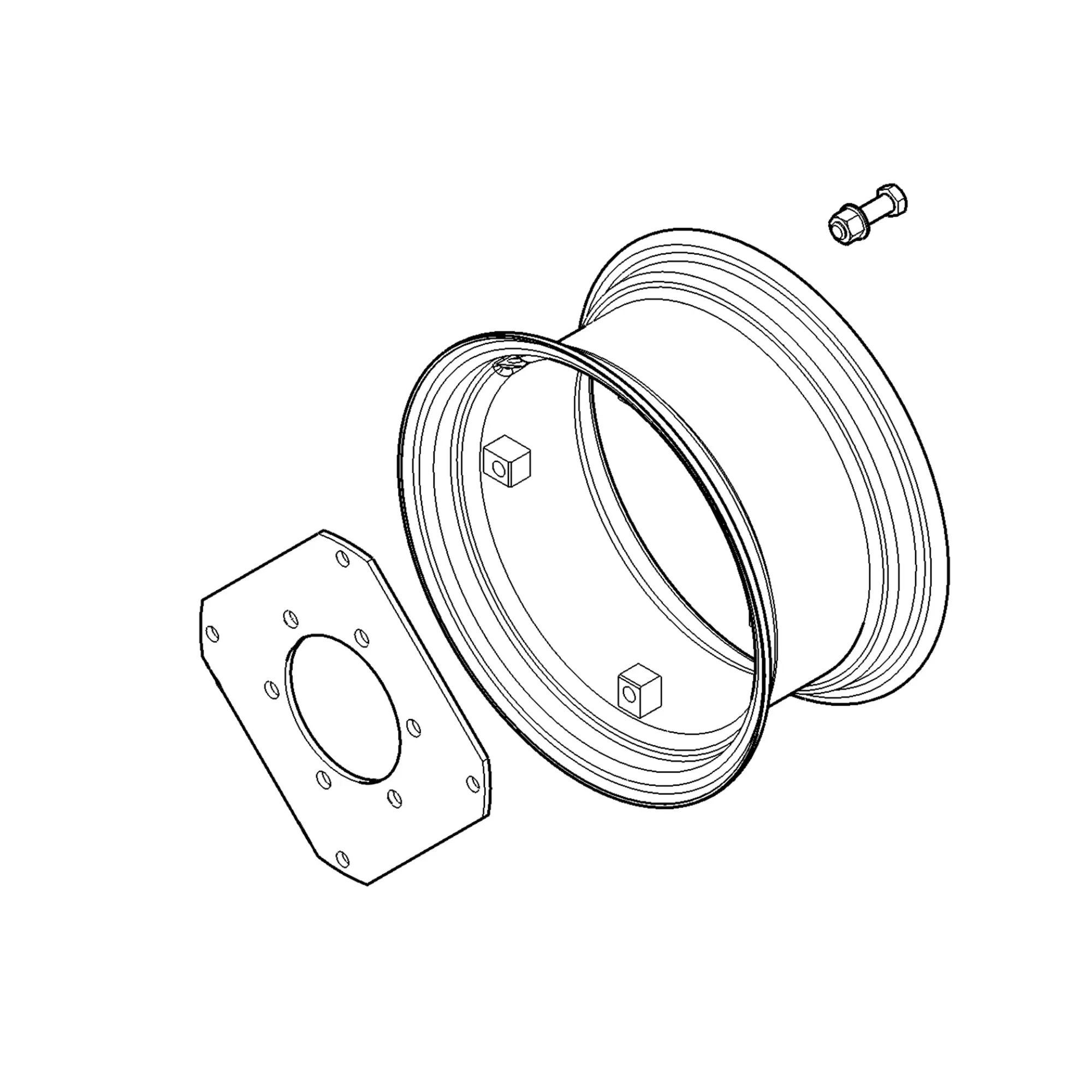 John Deere Rim and Wheel Center - ER424908