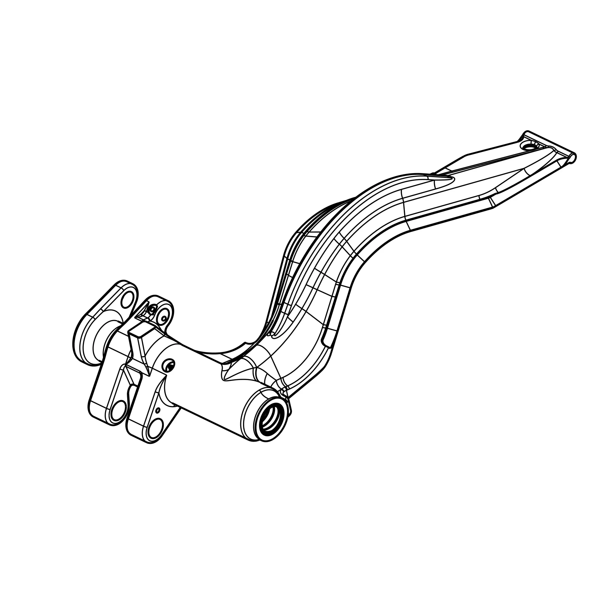 John Deere Delimber Right Arm - WA122433