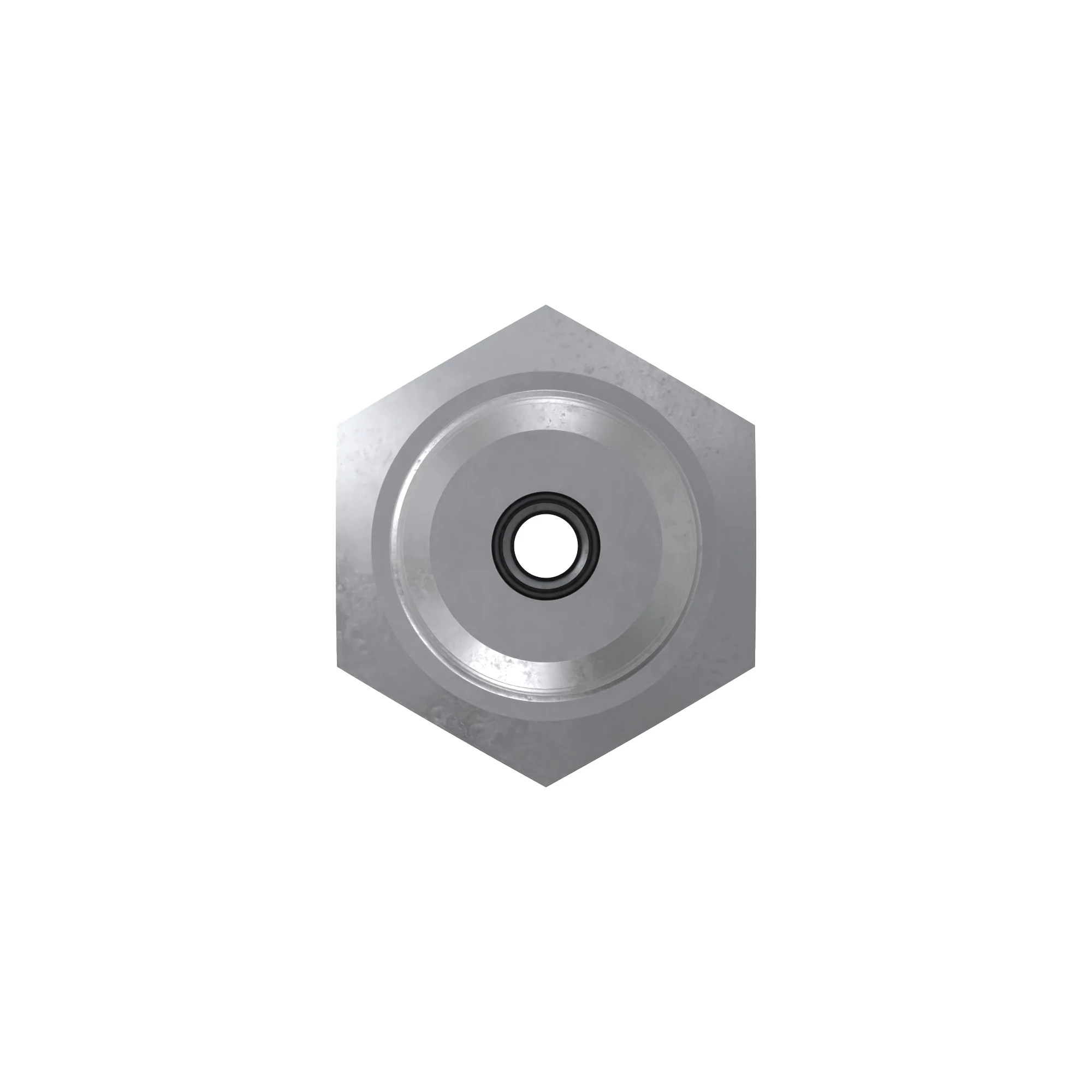 ADAPTER, W/ O-RING, STRAIGHT M8X1 9