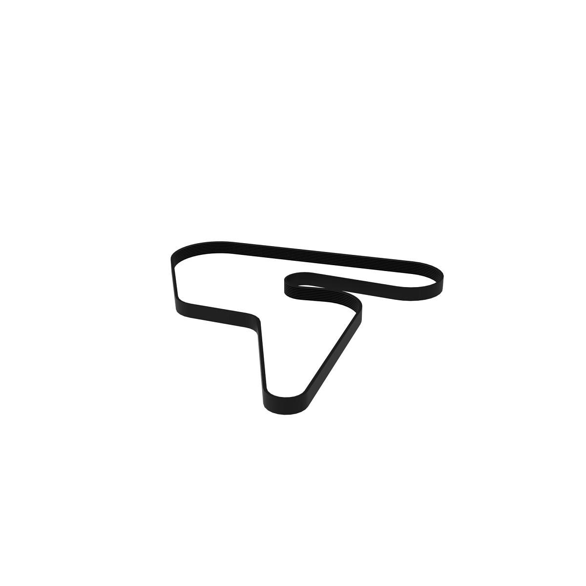 John Deere PK Section Engine Fan Drive V-Belt - DZ119533