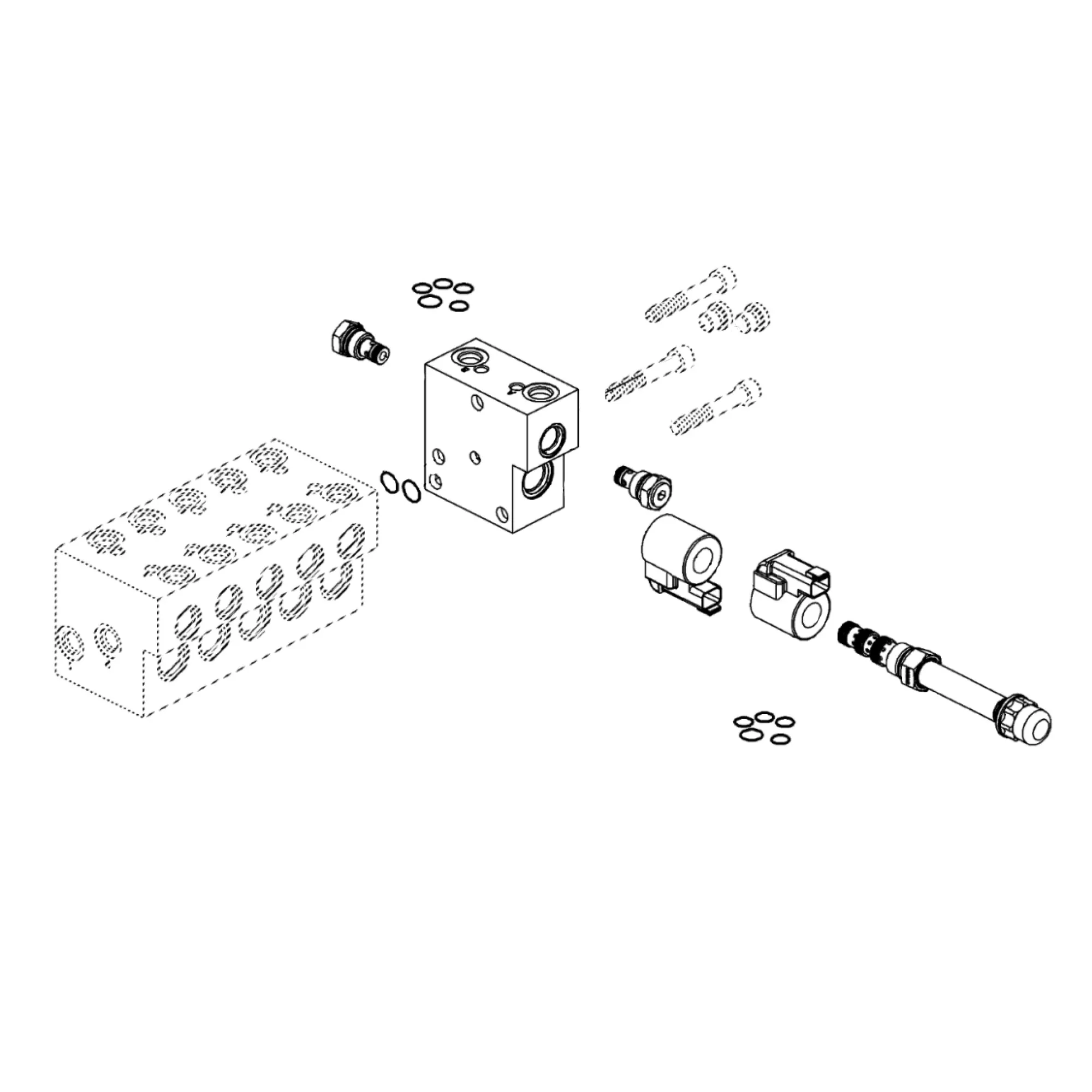 John Deere Valve Stack - WZW10709