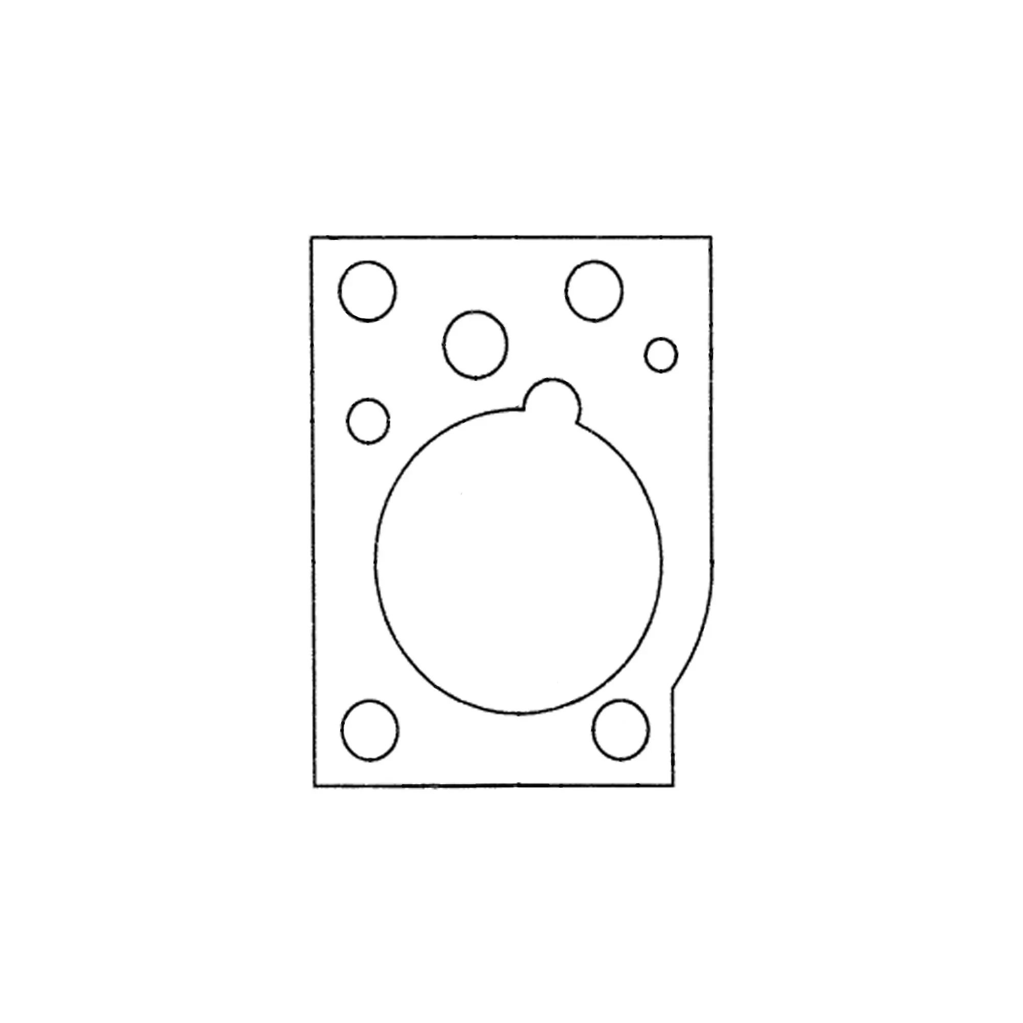 John Deere Hydraulic Pump Gasket - T166280
