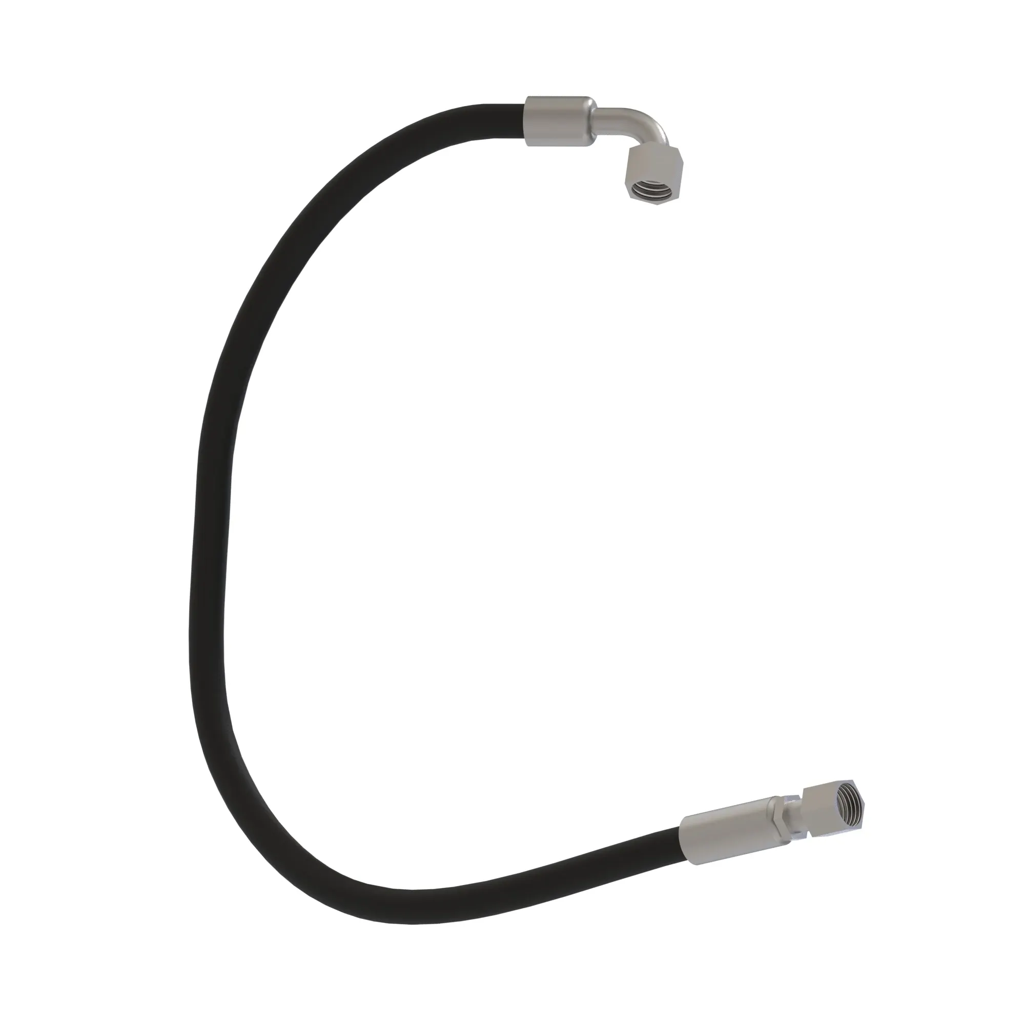 John Deere Secondary Steering Hydraulic Hose - AT401502