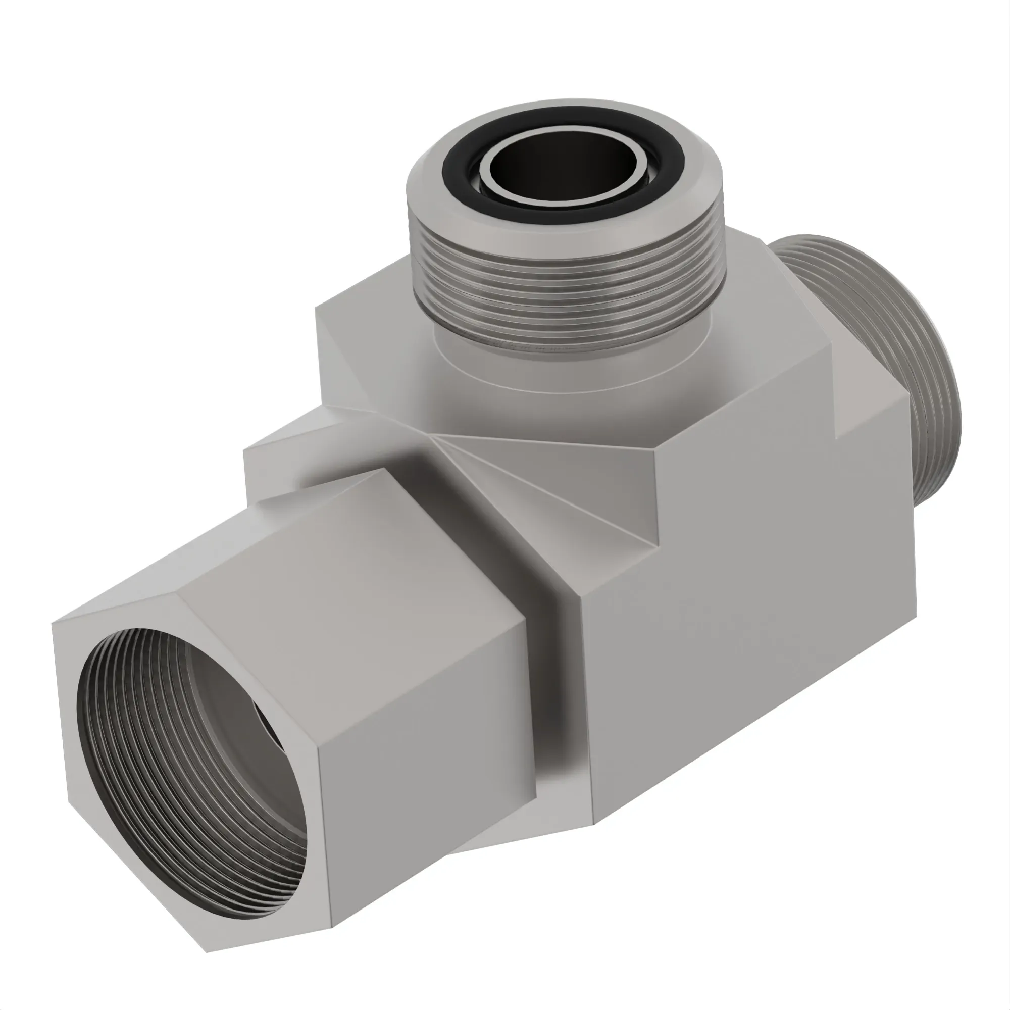 SWIVEL TEE FITTING , 4X20 OS