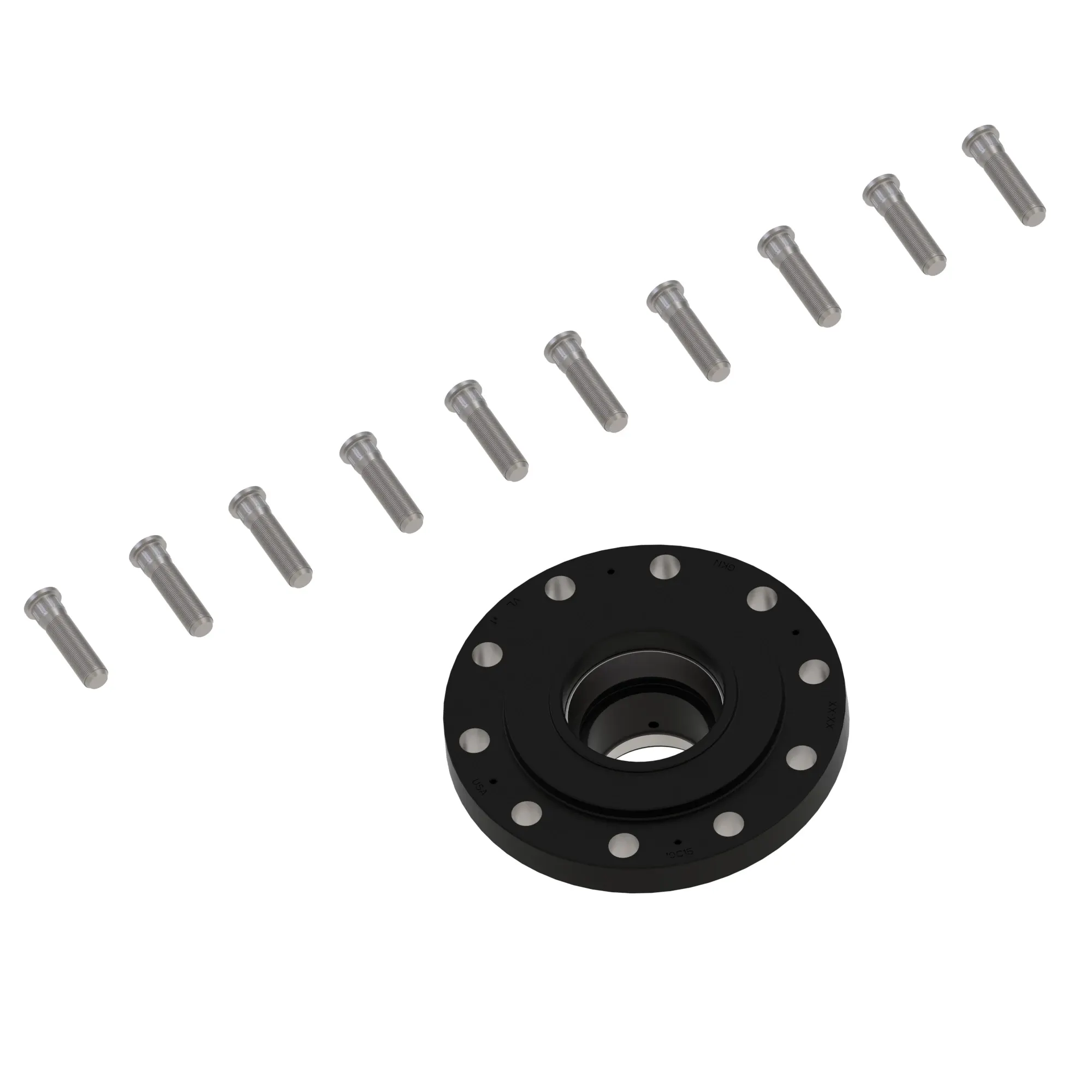 Hub Sub Assy, PC MG Black
