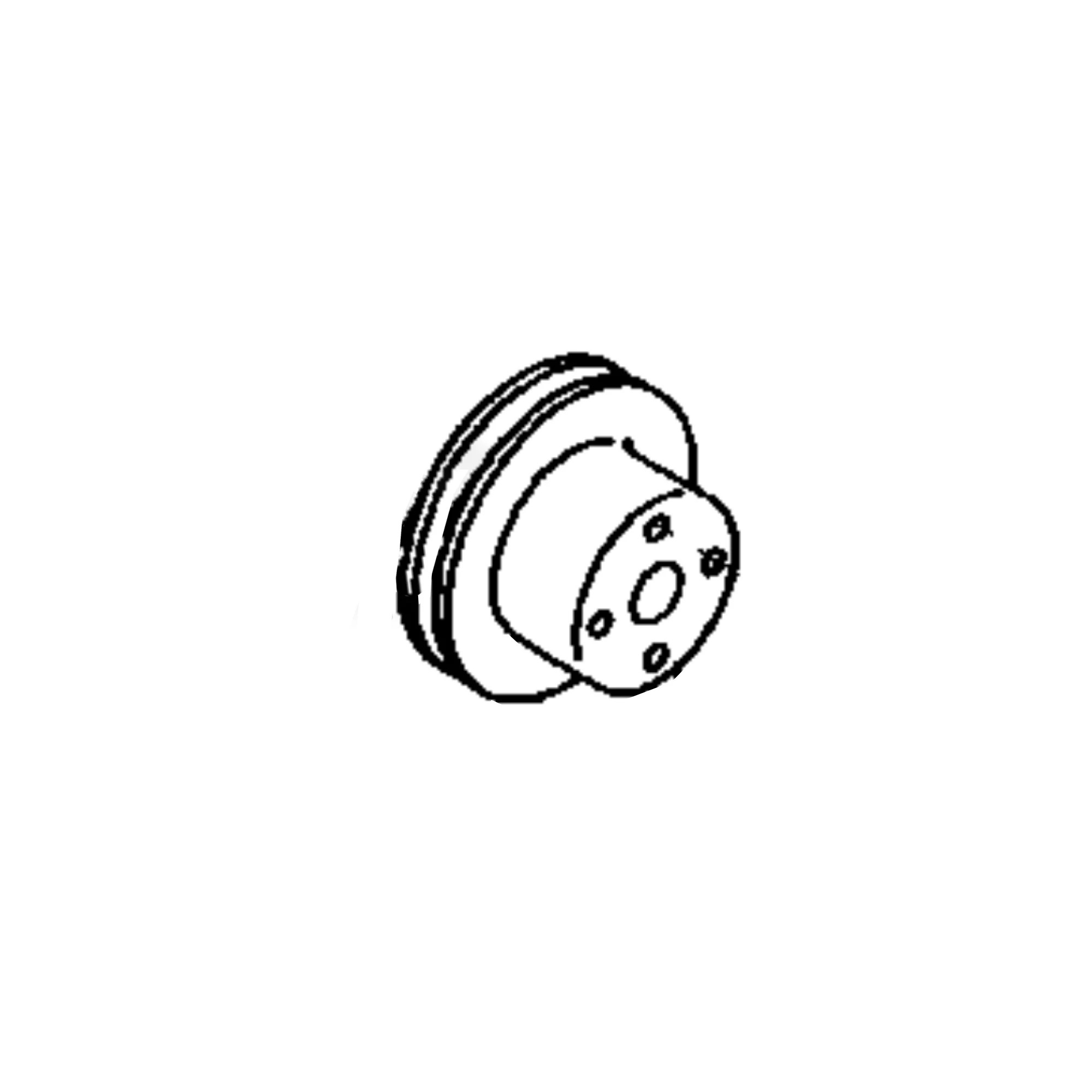 John Deere Fan Pulley - M87905