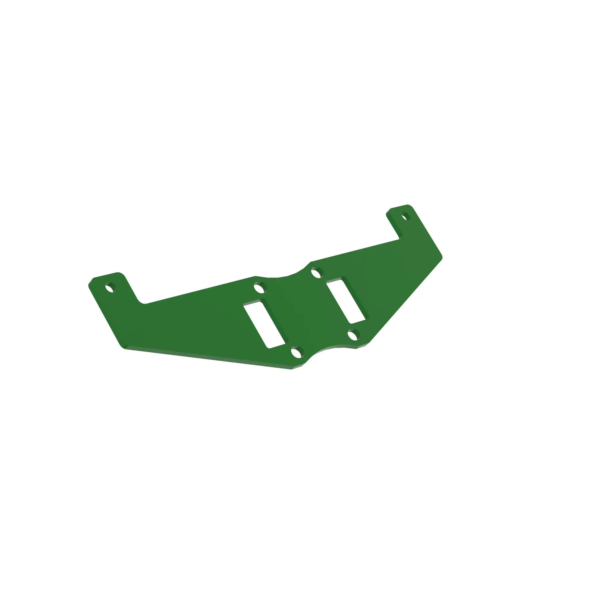 John Deere Poly Cross Supply Bracket Plate - A105339