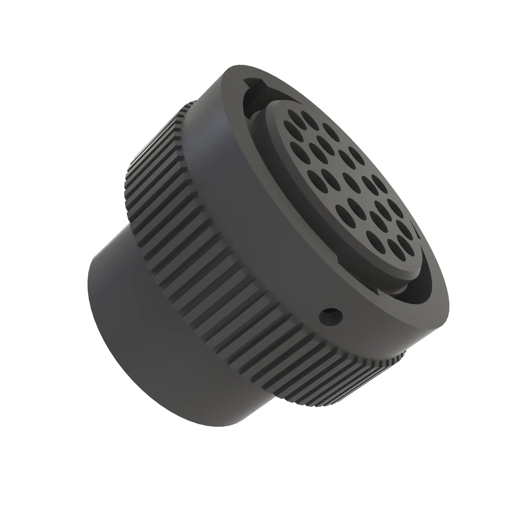 John Deere Black Internal Electrical Connector Housing - 57M12071