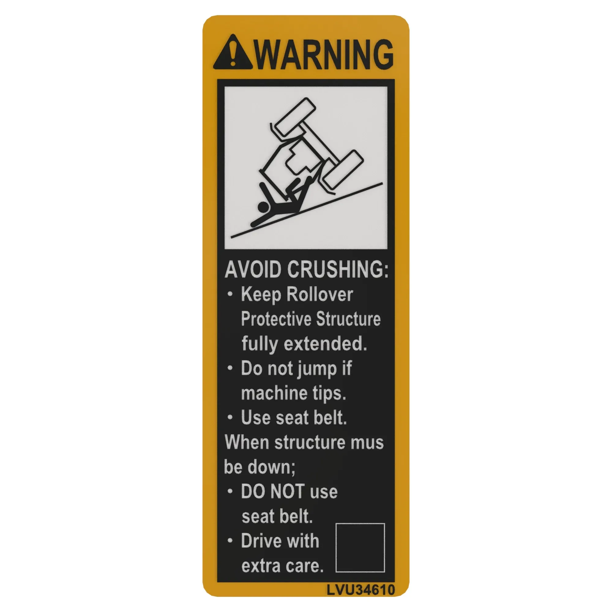 LABEL, FOLDING ROPS