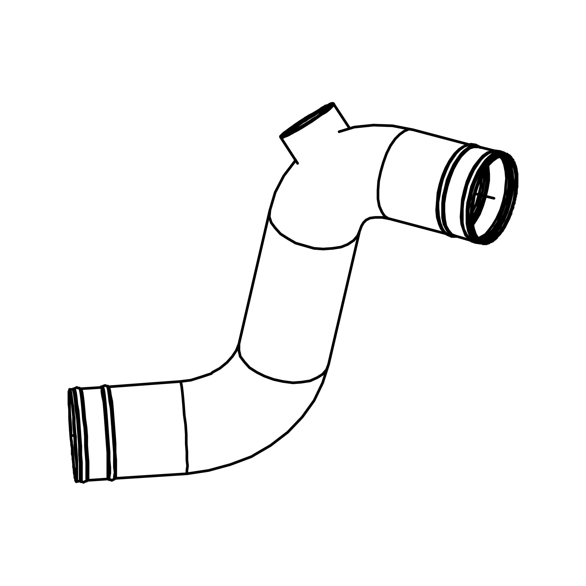 John Deere Suction Lines Tube - AT347085