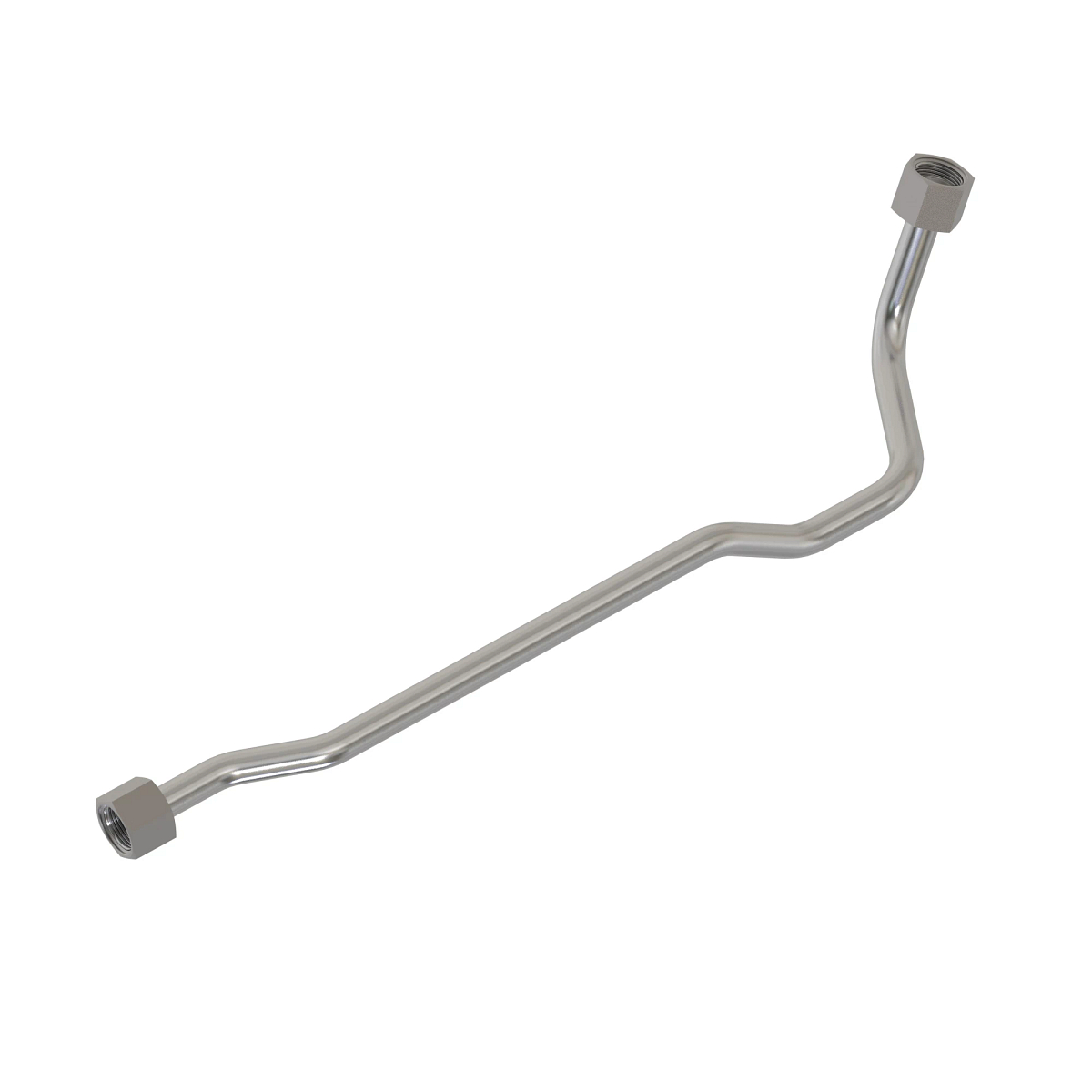 John Deere RH Steering Cylinder Oil Line - RE584058