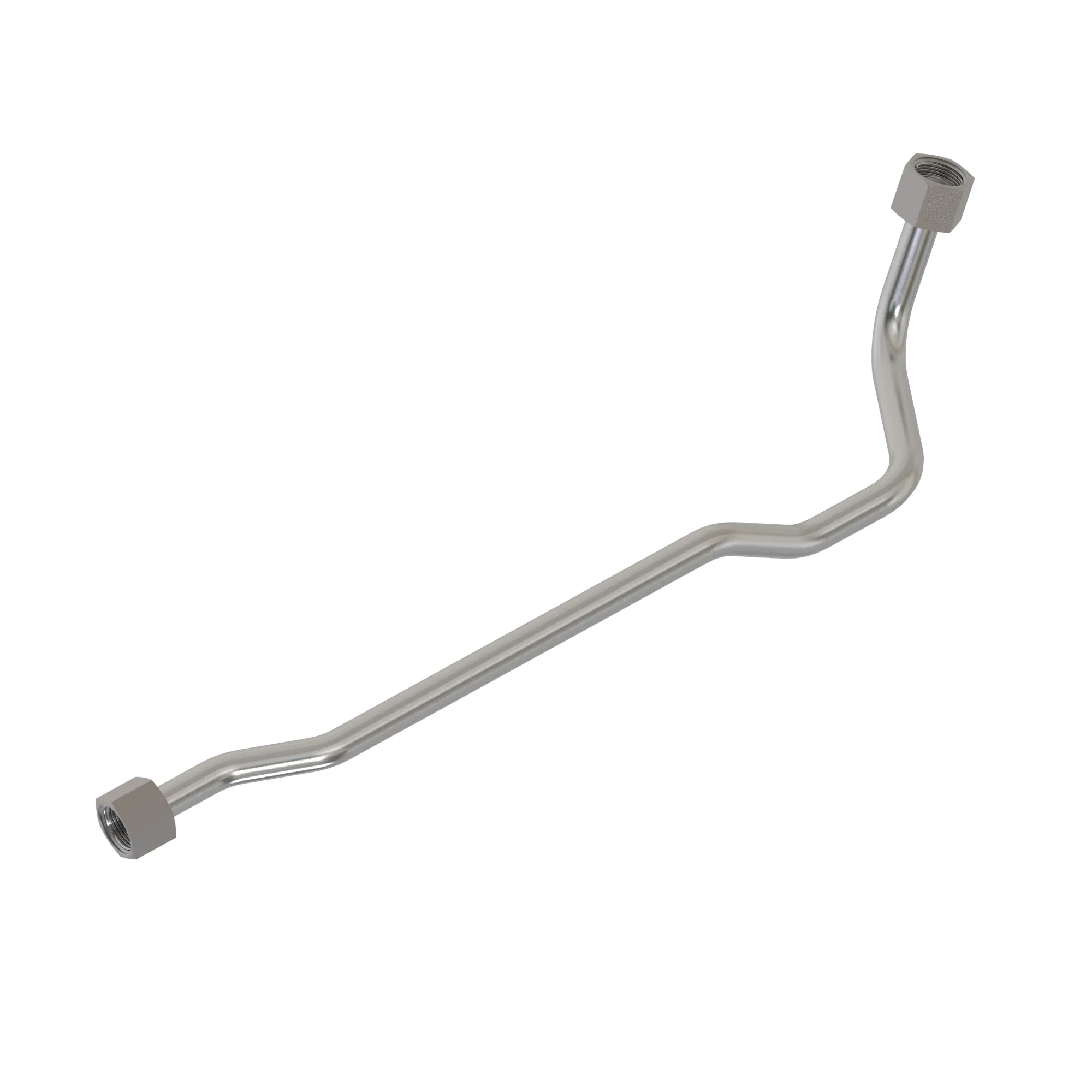 John Deere RH Steering Cylinder Oil Line - RE584058