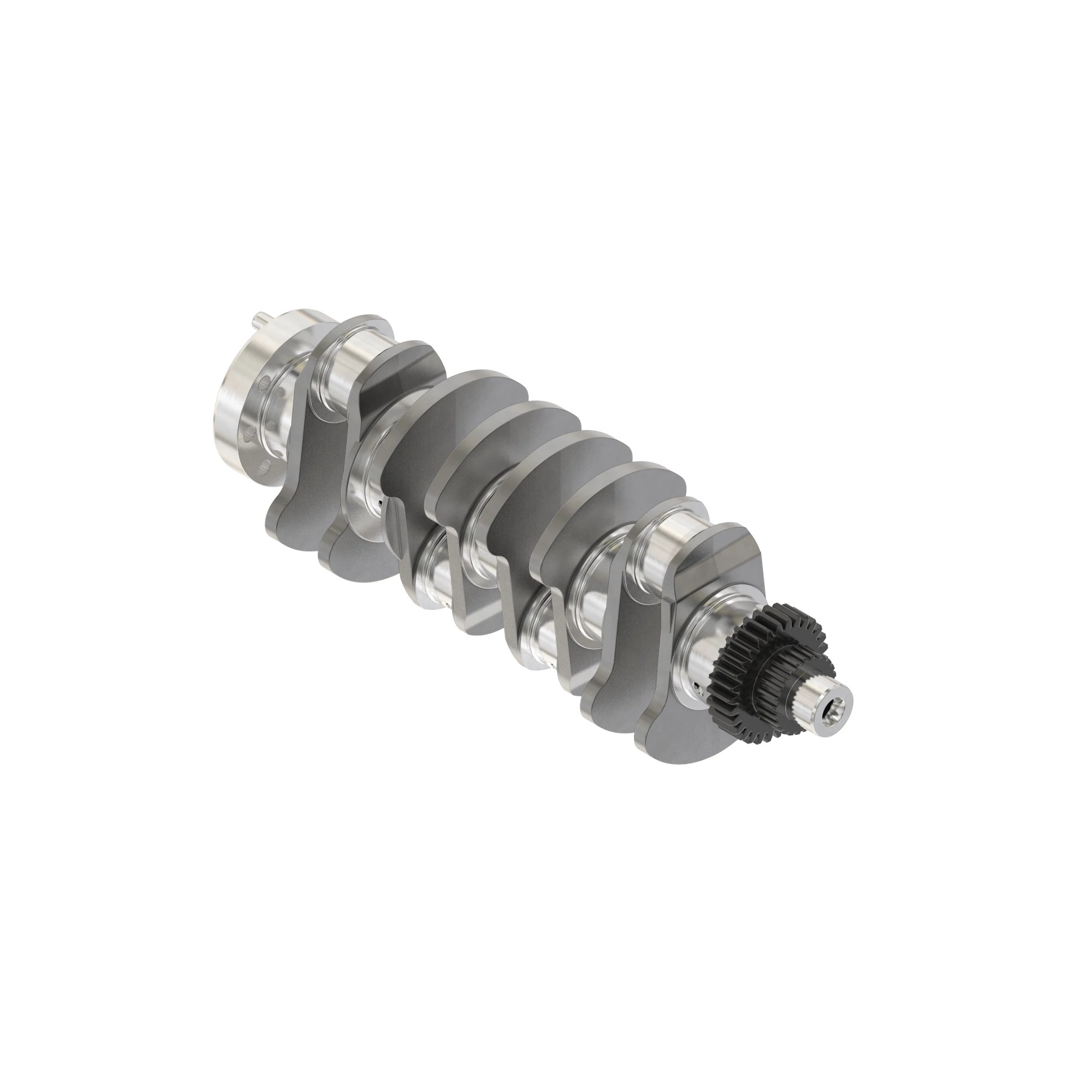 CRANKSHAFT, DYNAMICALLY BALANCED 4-