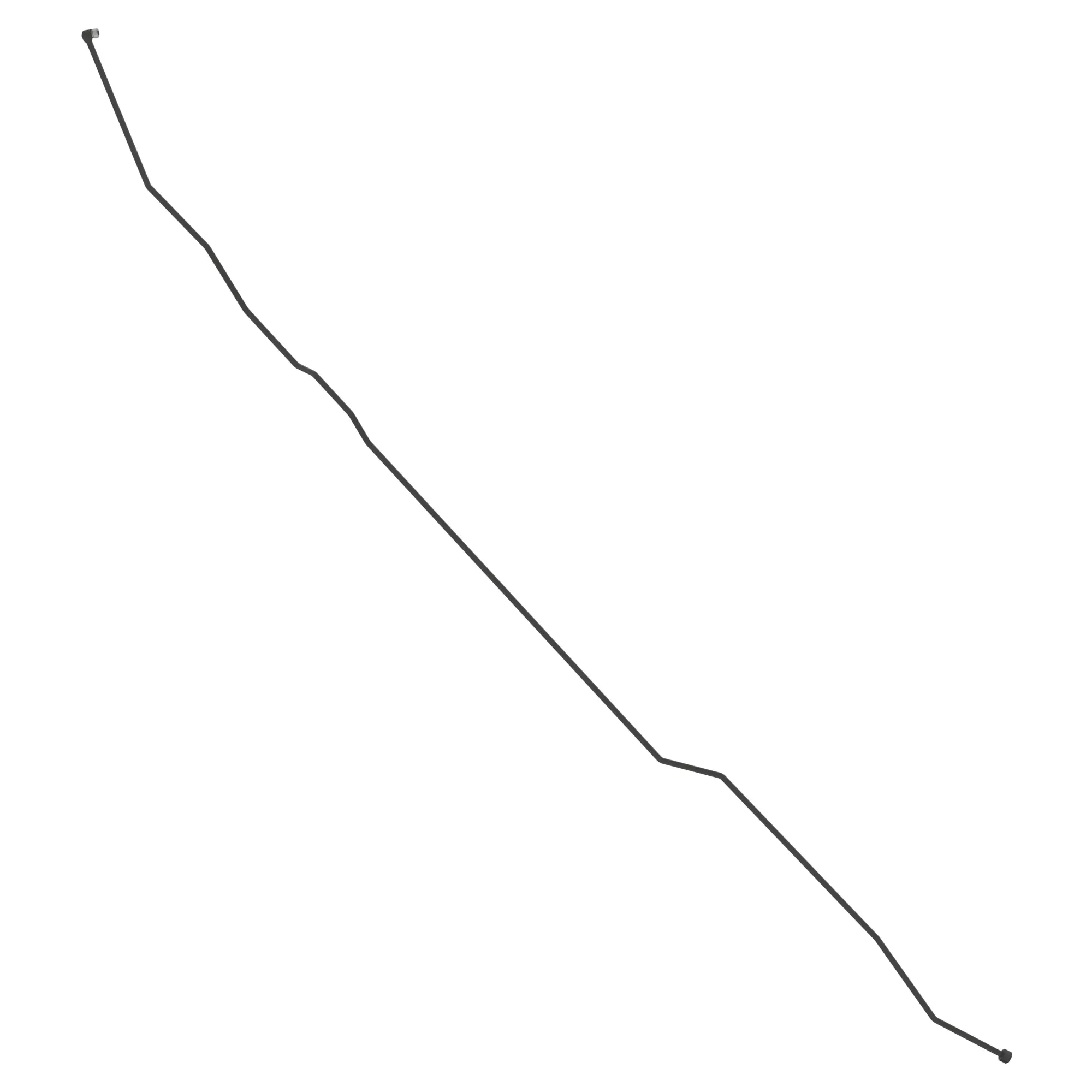 John Deere Auxiliary Oil Line - AT530427