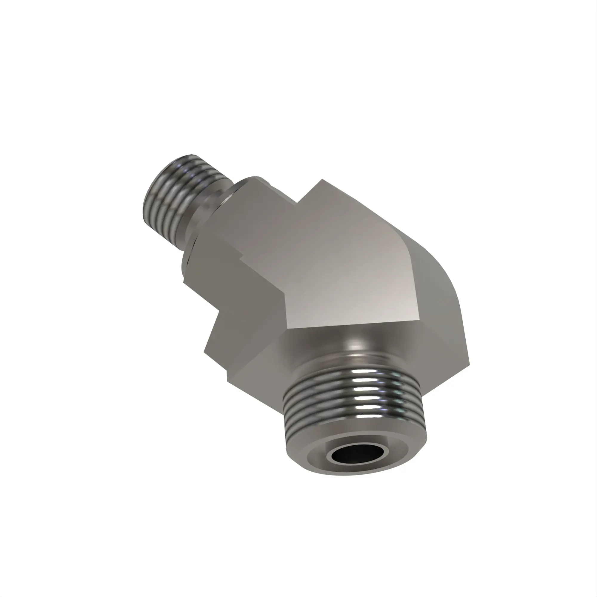 45 DEG ADJ STUD ELBOW (SDE45), ORFS
