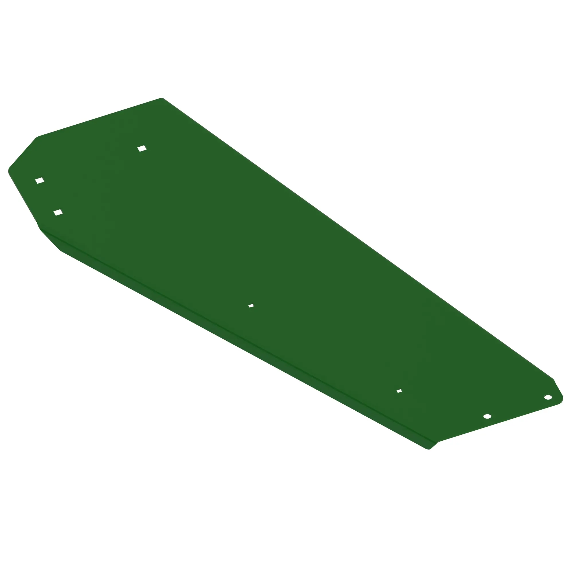 John Deere Right Side End Cap Mount Sheet - KK76638