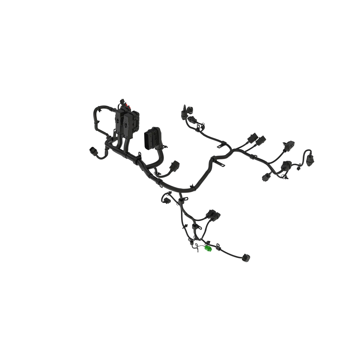 John Deere Engine Level 33 Electronic Control Unit Wiring Harness - DZ122770