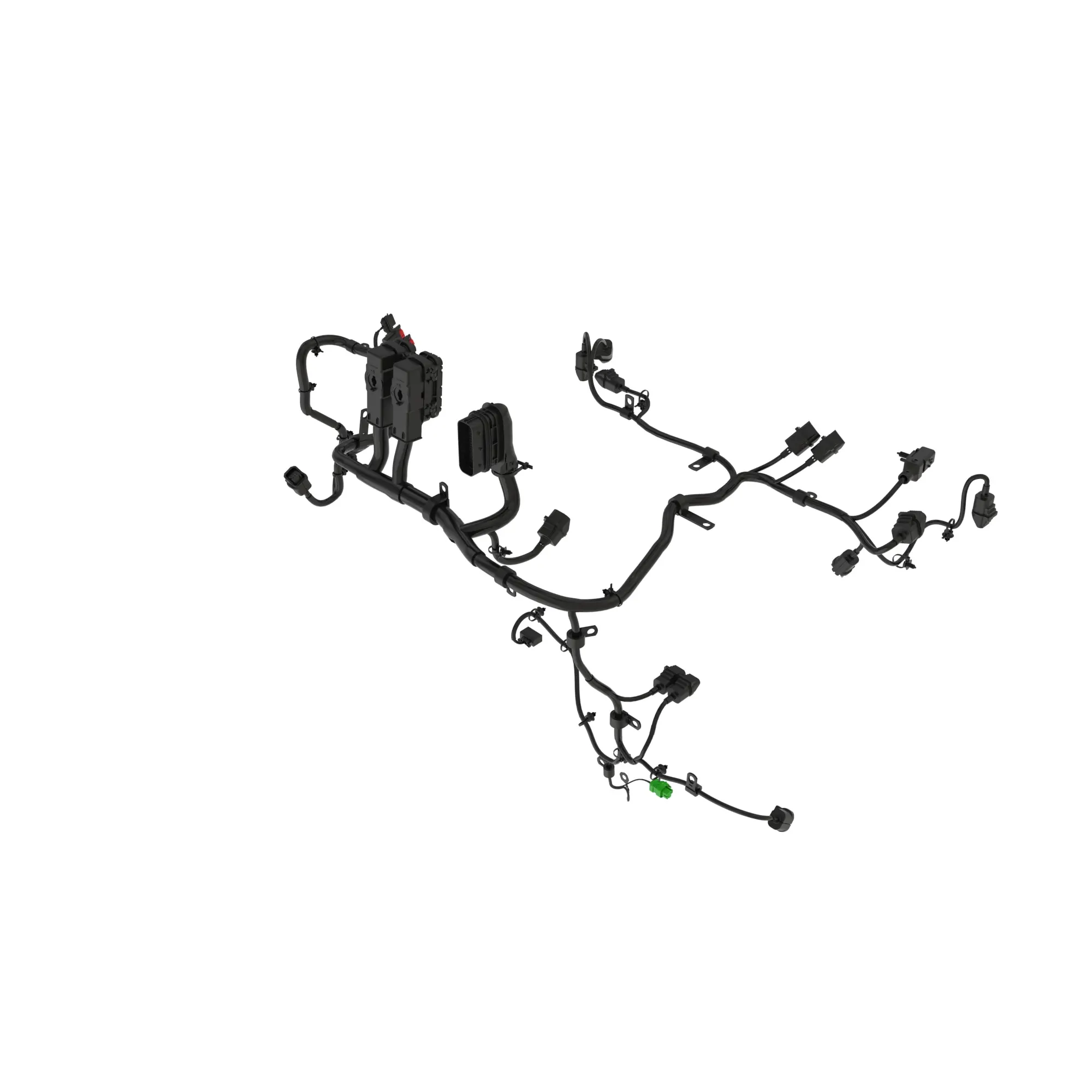 John Deere Engine Level 33 Electronic Control Unit Wiring Harness - DZ122770