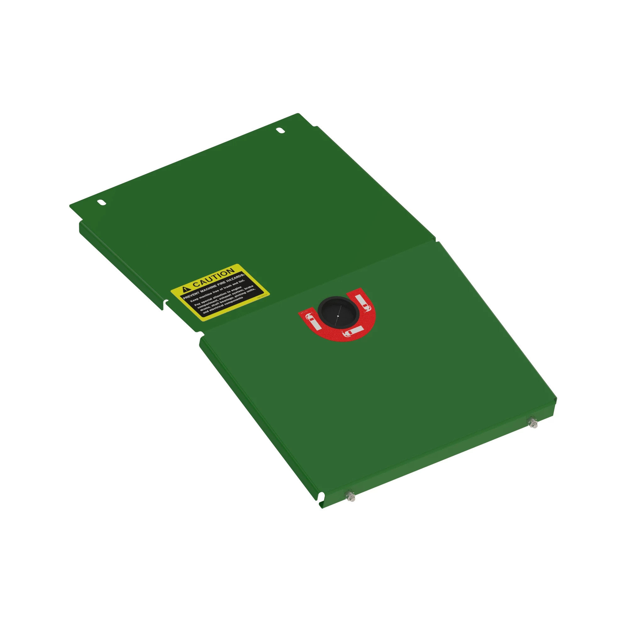 SHIELD, POWER MODULE - REAR W/ DECA