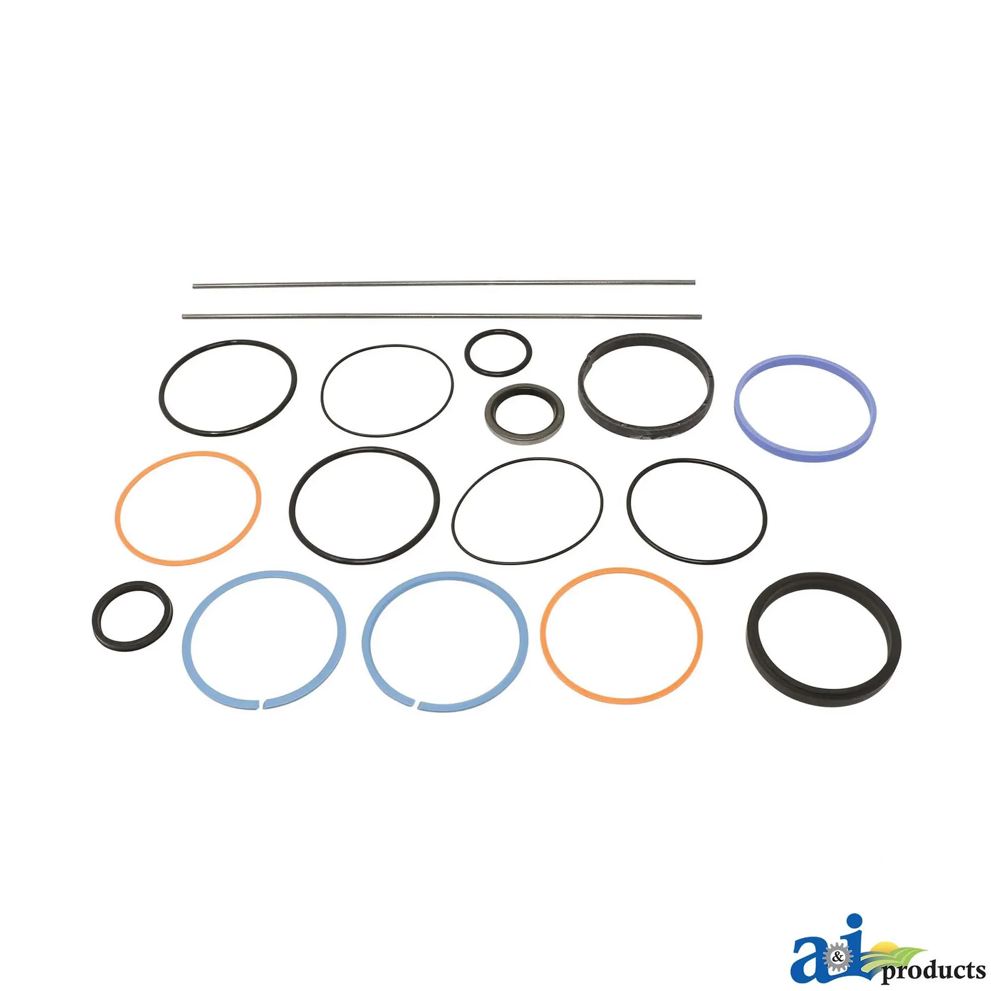 A&I Products Hydraulic Cylinder Rod Seal Kit - A-AH176569