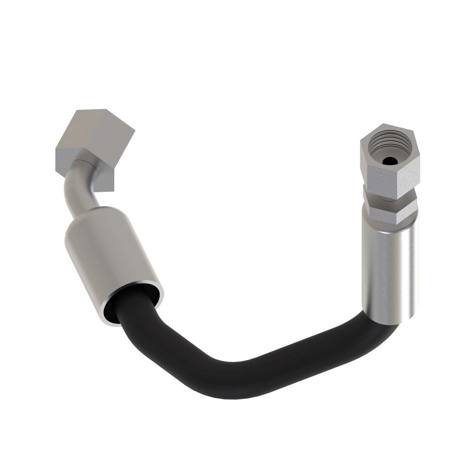 John Deere Flex Float System Hydraulic Hose, Right Side - AH209996