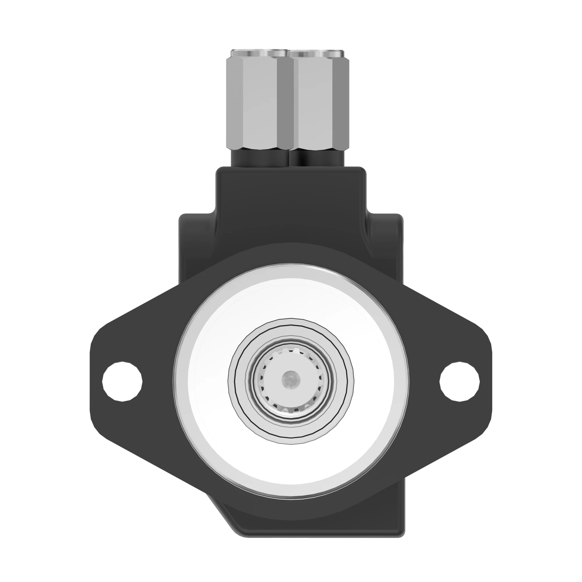 MOTOR WITH CROSSOVER RELIEFS