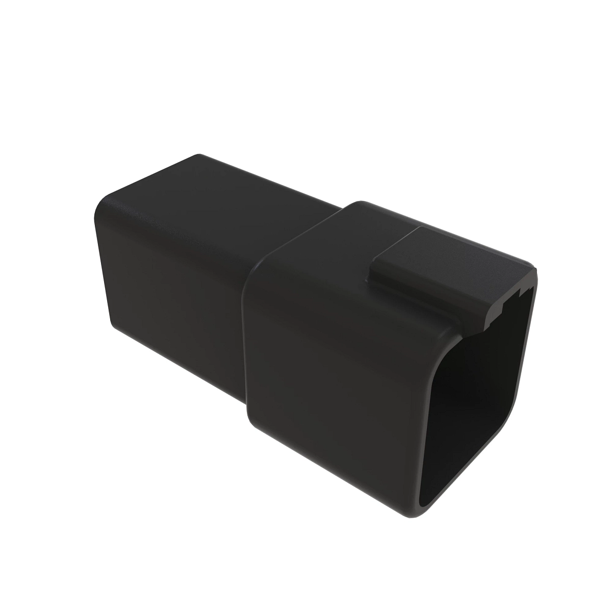 DEUTSCH 6WAY FEM SLD BLK PLASTIC