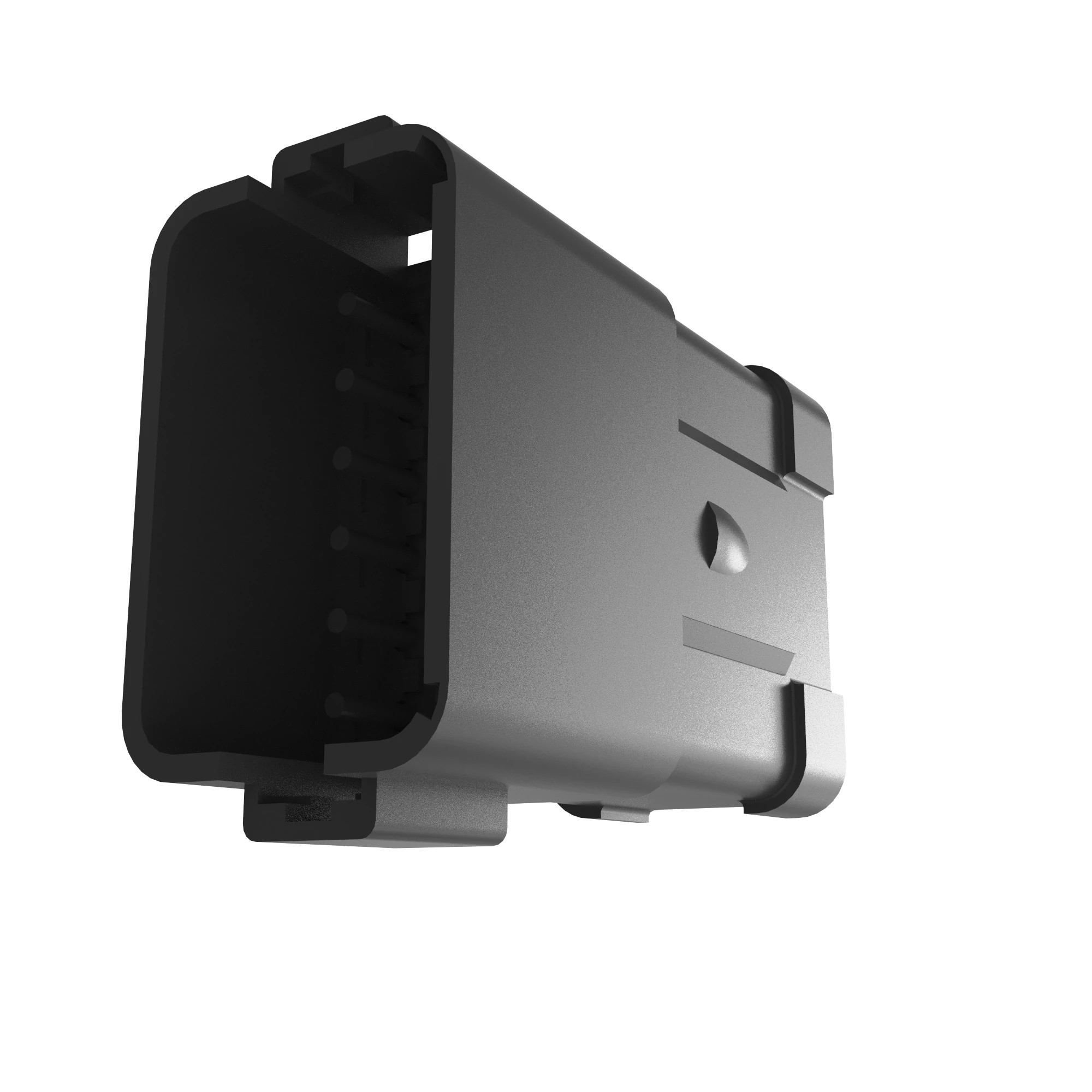 CONN DEUTSCH DT 12W F S GRY PLSTC