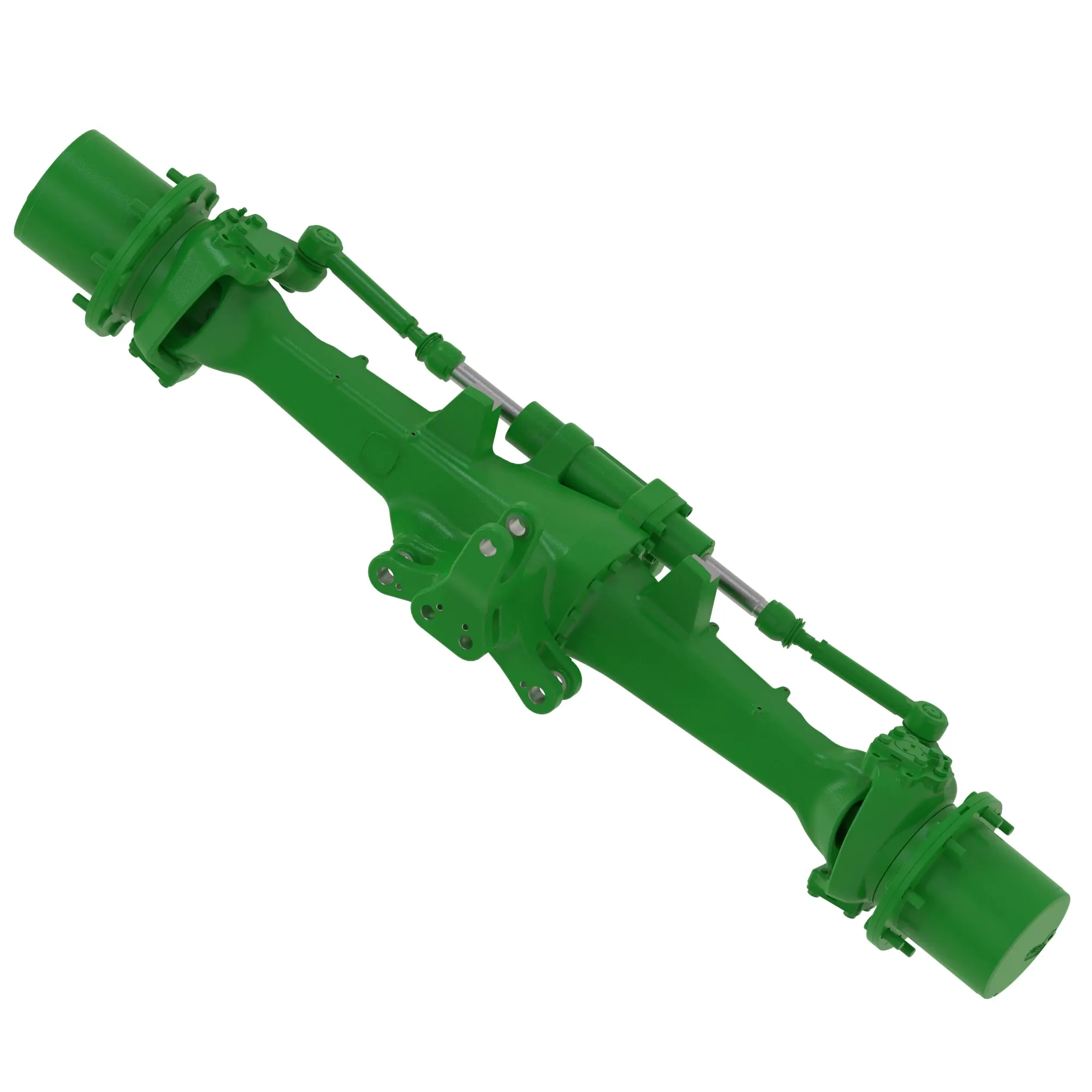 MFWD I=13.125/TLS/BRAKE (DANA 733/10088328), M18 steering cylinder ports