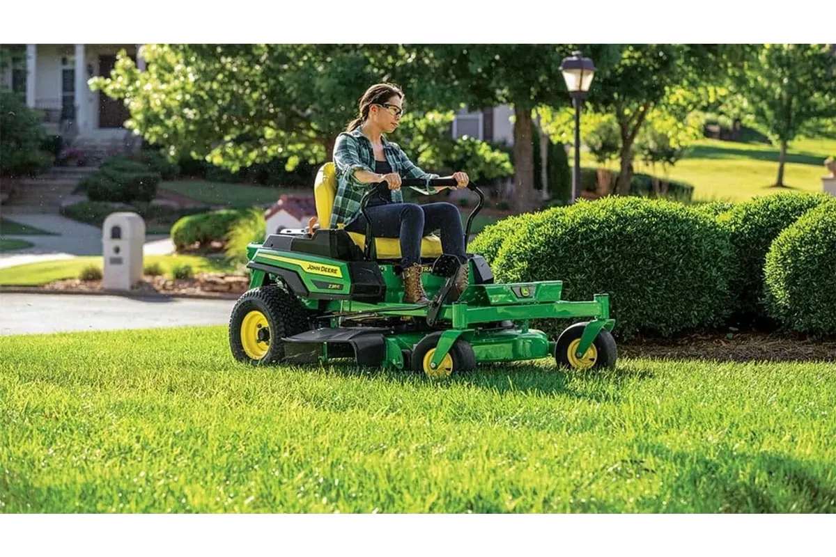 John Deere ZTrak mower maintaining a large property - Koenig Equipment