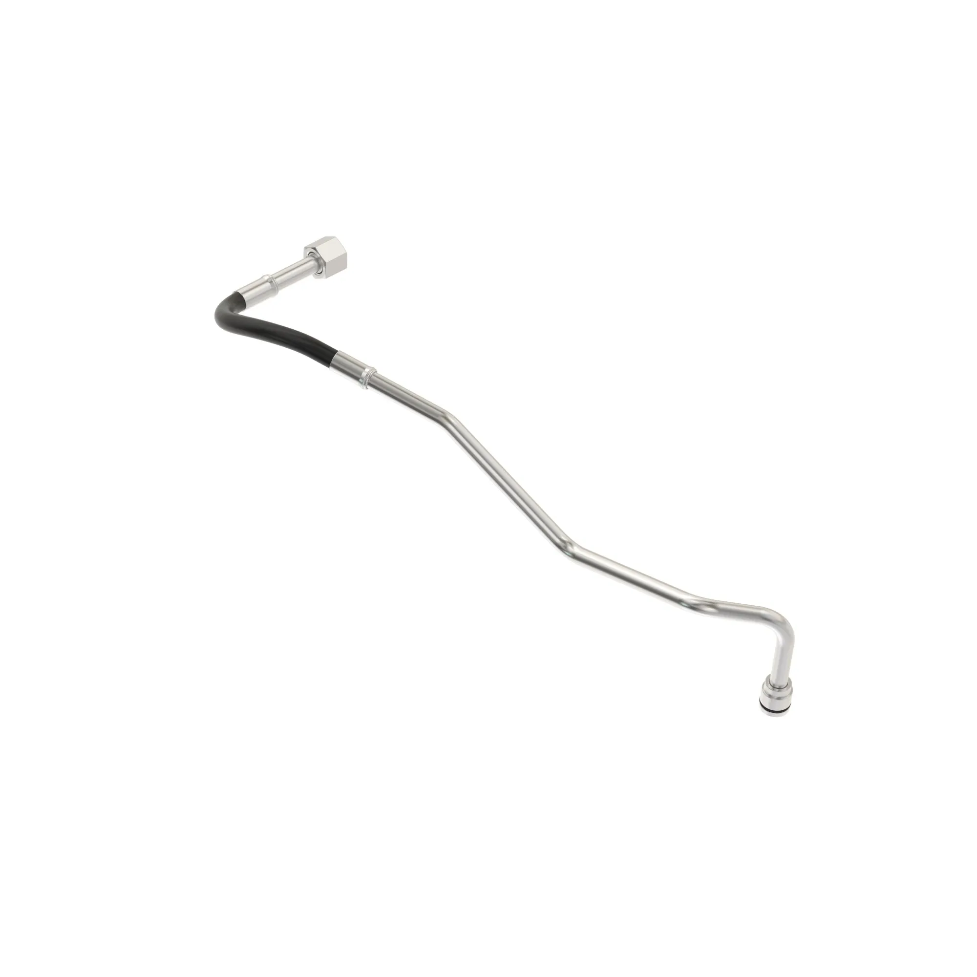John Deere Turbocharger Feed Oil Line - DZ114377