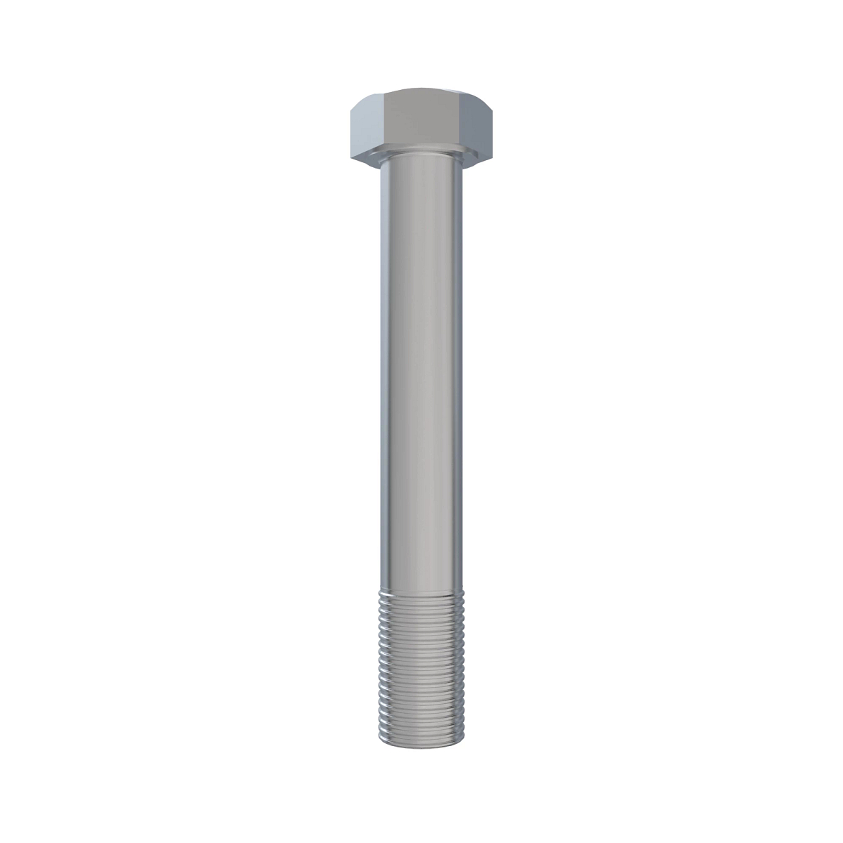 T300541: Drilled Axis Hexagonal Head Bolt, M20 X 140