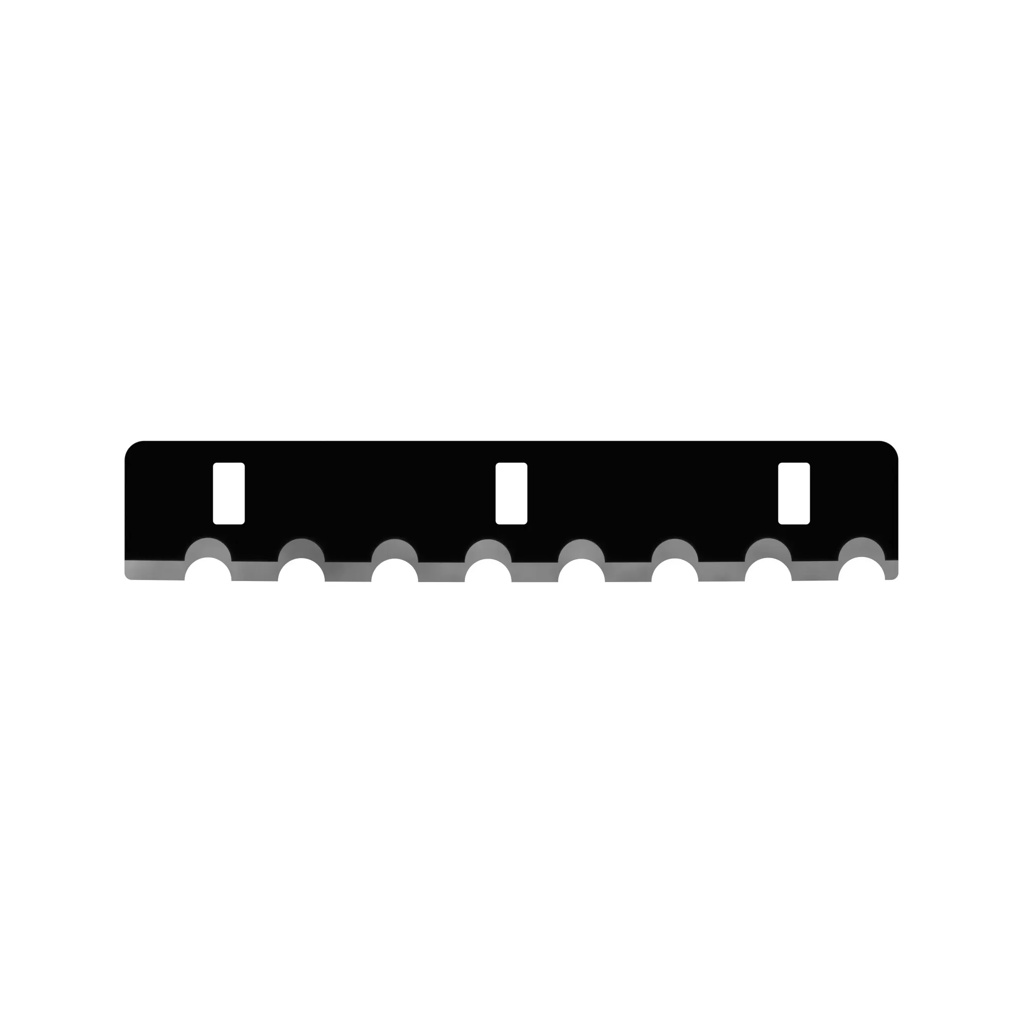 BLADE, BLOWER SERATED COATED WIDE B