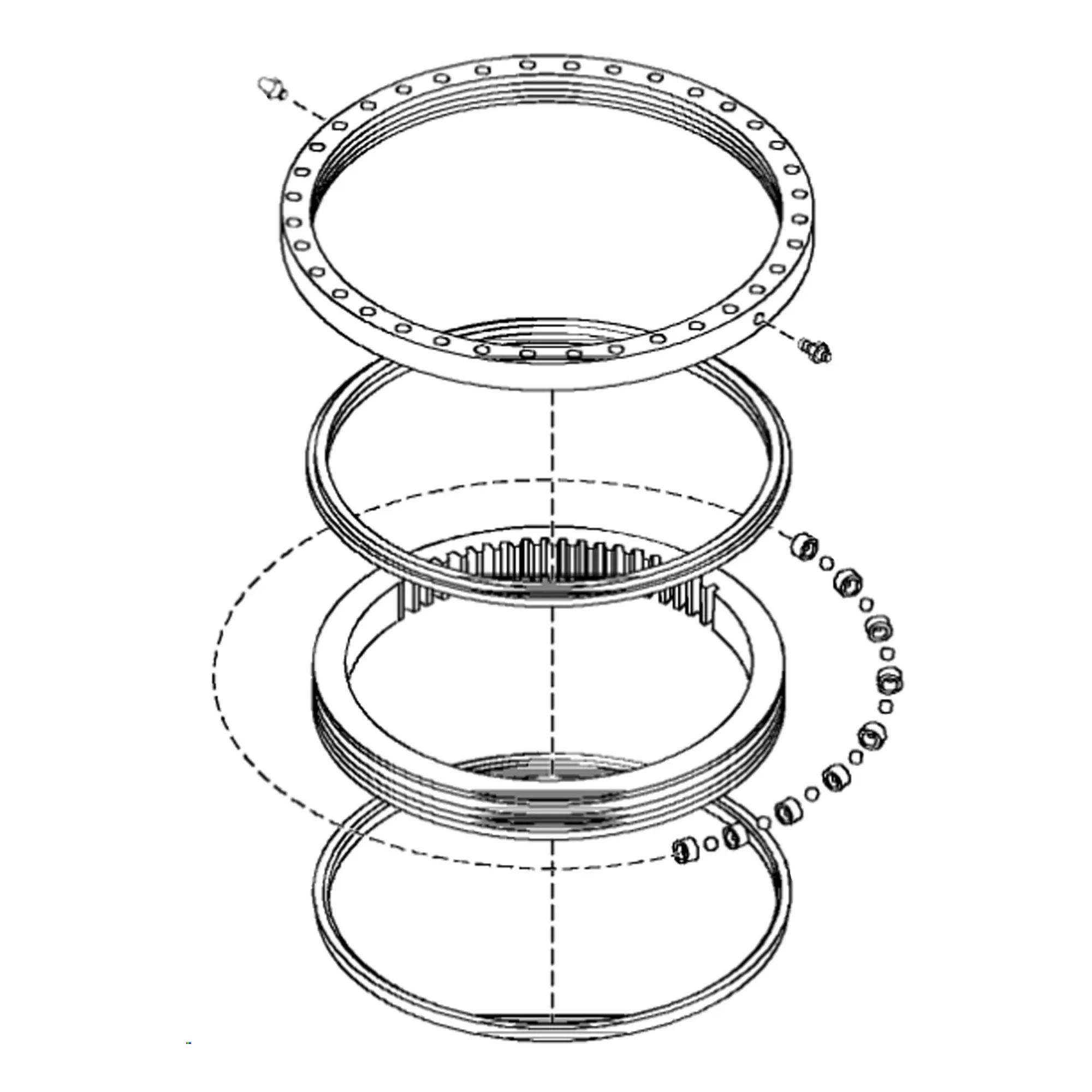 John Deere Reman REMAN Swing Bearing - PG200147
