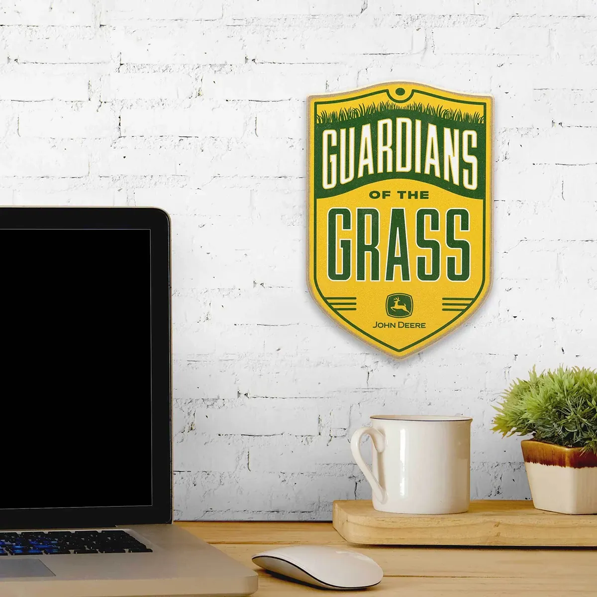 Guardians of the Grass Wood Sign