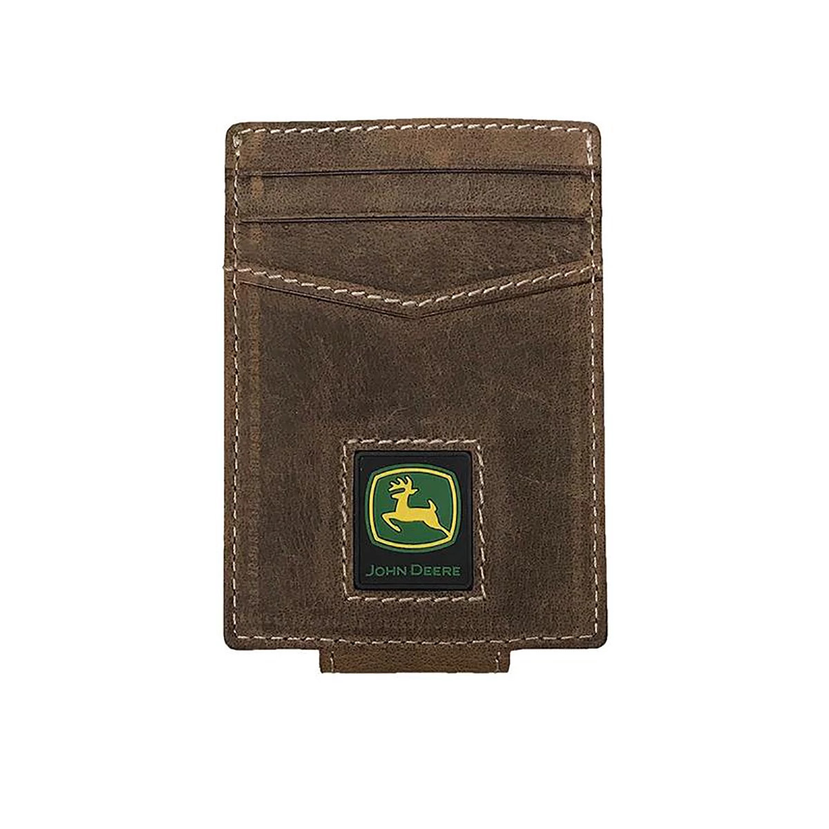 "Distressed Leather Money Clip"