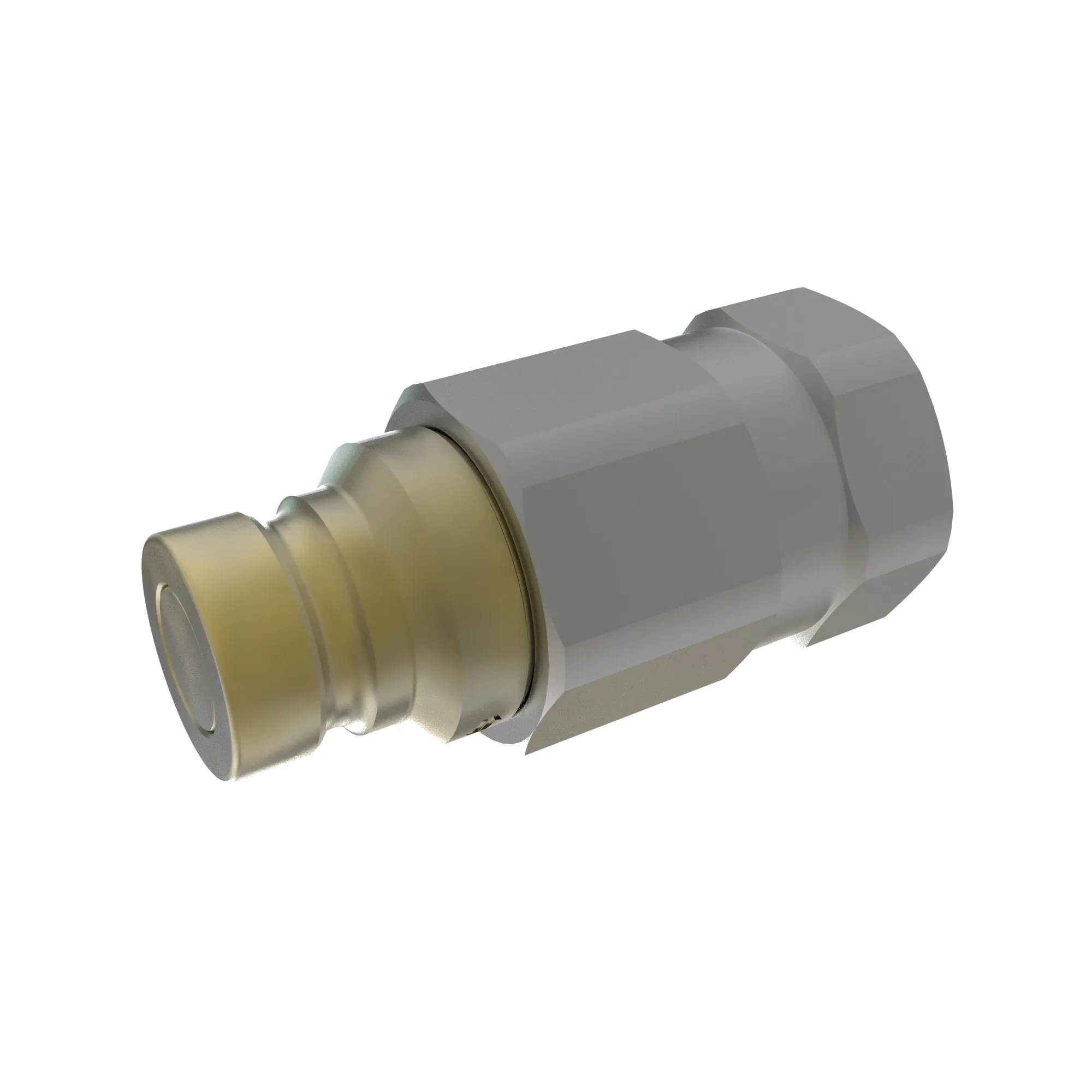 HYDR.COUPLER ISO16028 SIZE 6,3, MALE, 11/16-16 ORFS- STUD END