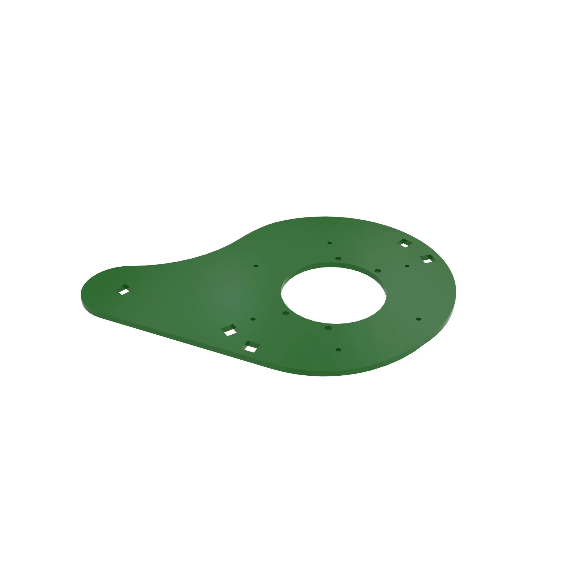 John Deere Roller Mounting Plate - CXT15240