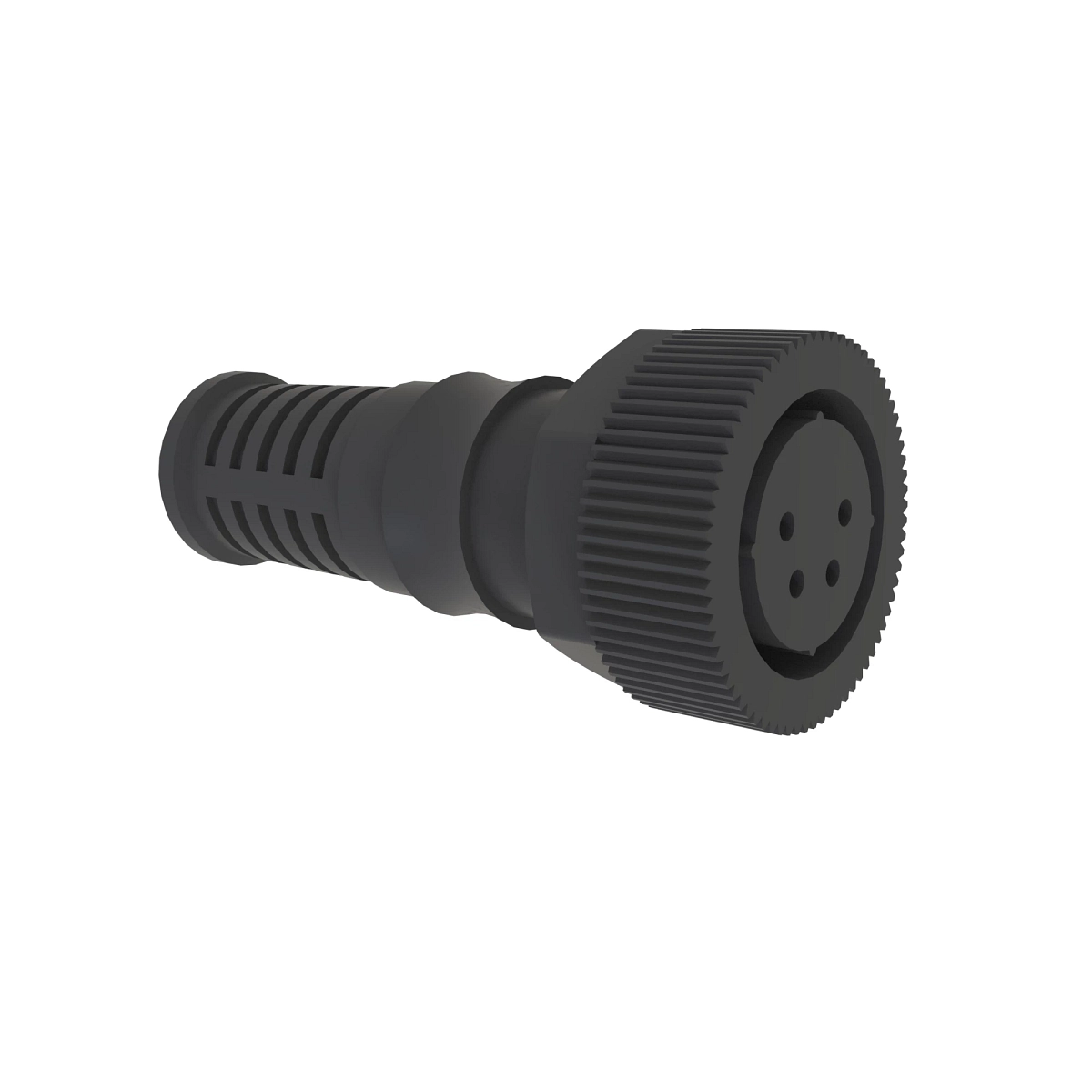 Conn Molex 4W Fs Blk Plstc