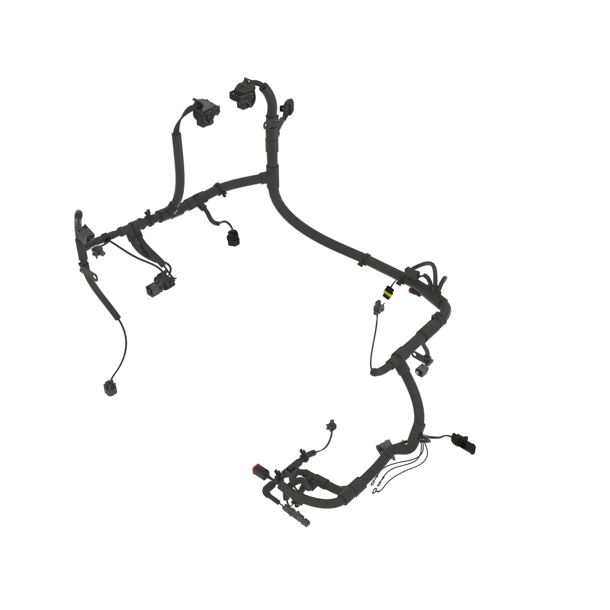 John Deere Left Side Electronic Control Unit (ECU) Wiring Harness - RE531302