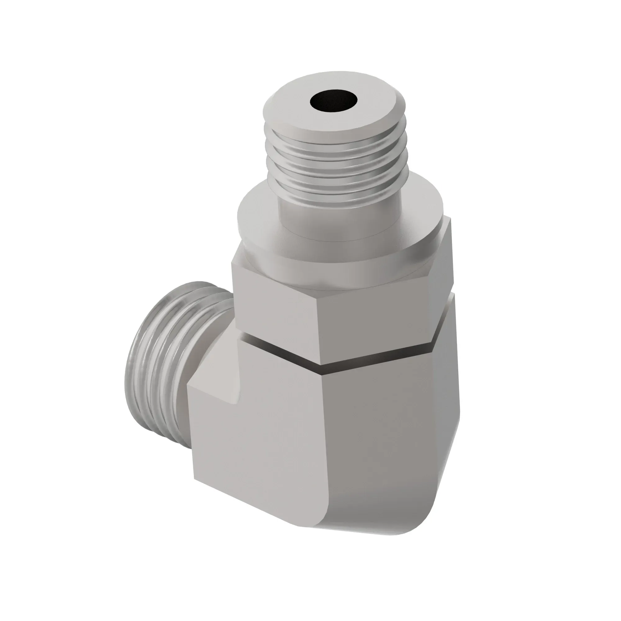 ELBOW FITTING, ORFS-04/M12 ISO 9974