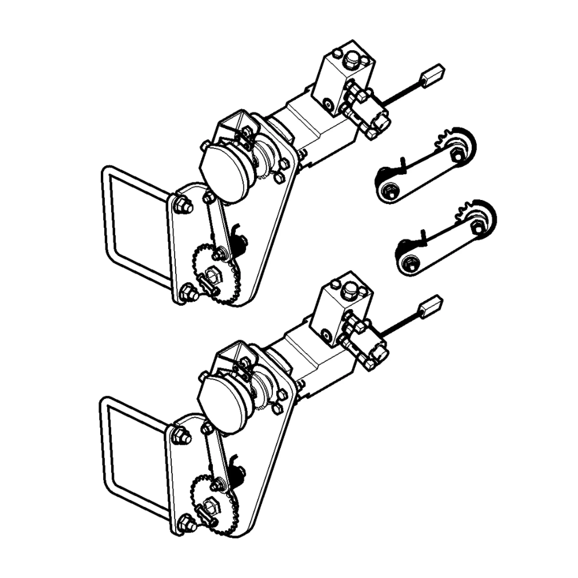 John Deere Variable Drive Hydraulic Motor - BA30569