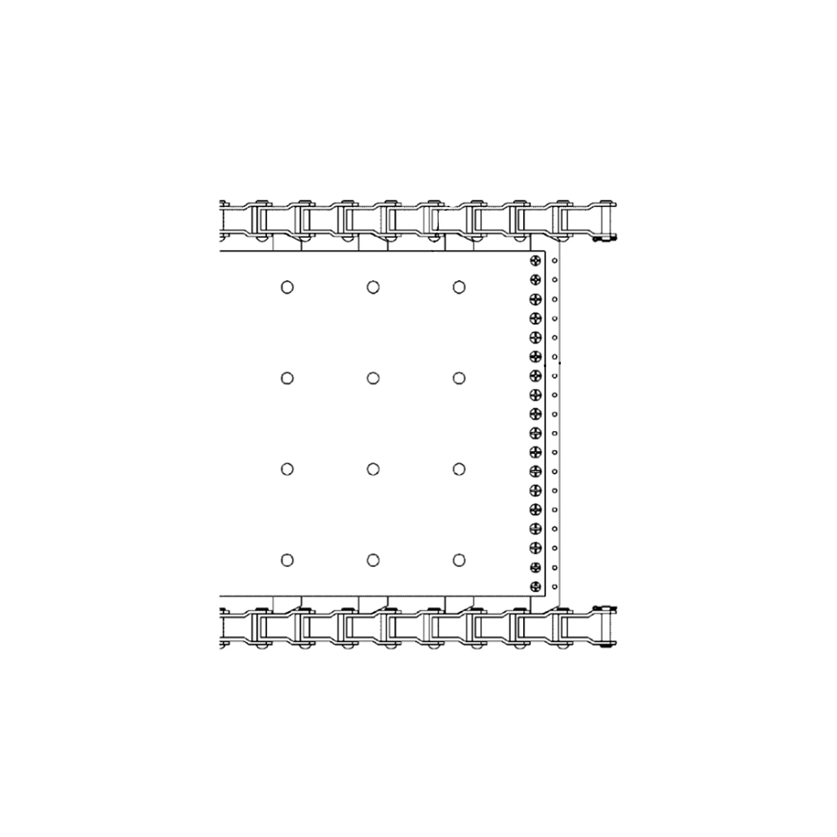 Conveyor, Boc - 7' #4X 24" Mor 409