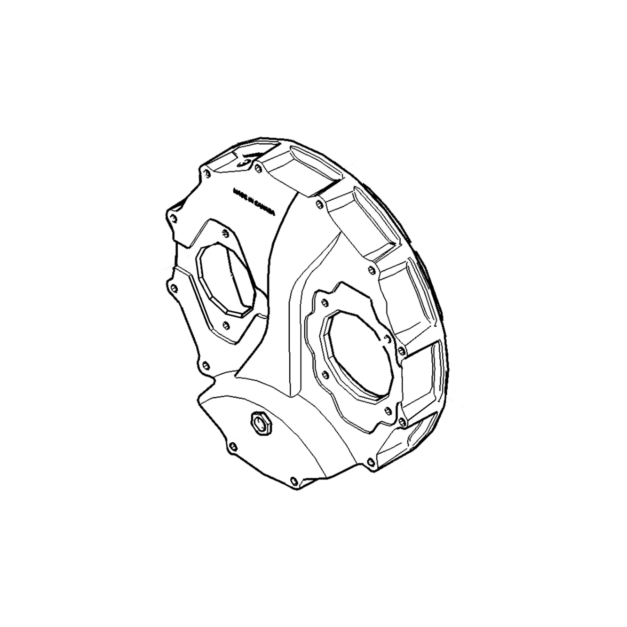 John Deere Transmission Mounting Cover - FH331848