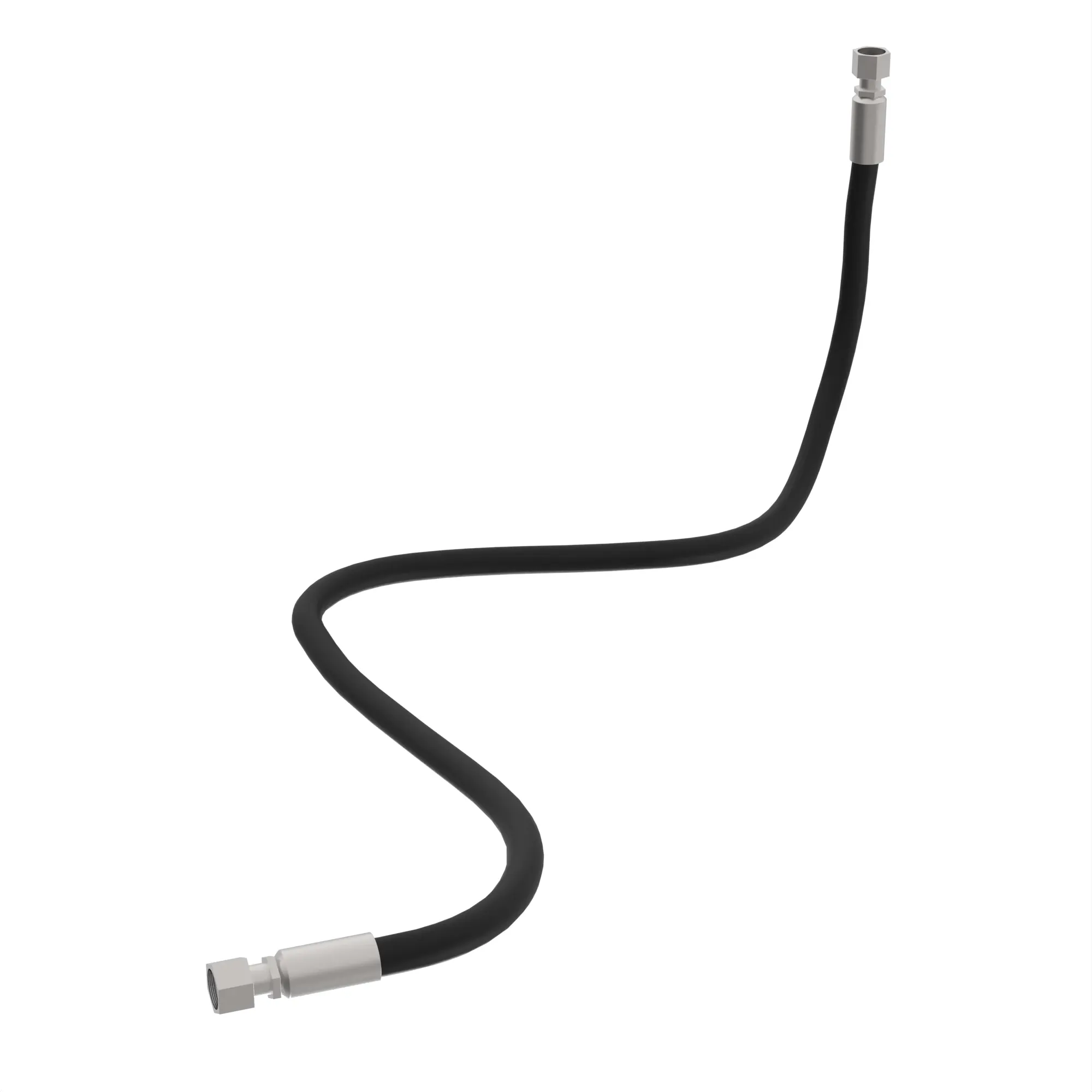 John Deere Dual Straw Spreader Valve to LH Motor Hydraulic Hose - AXE36513