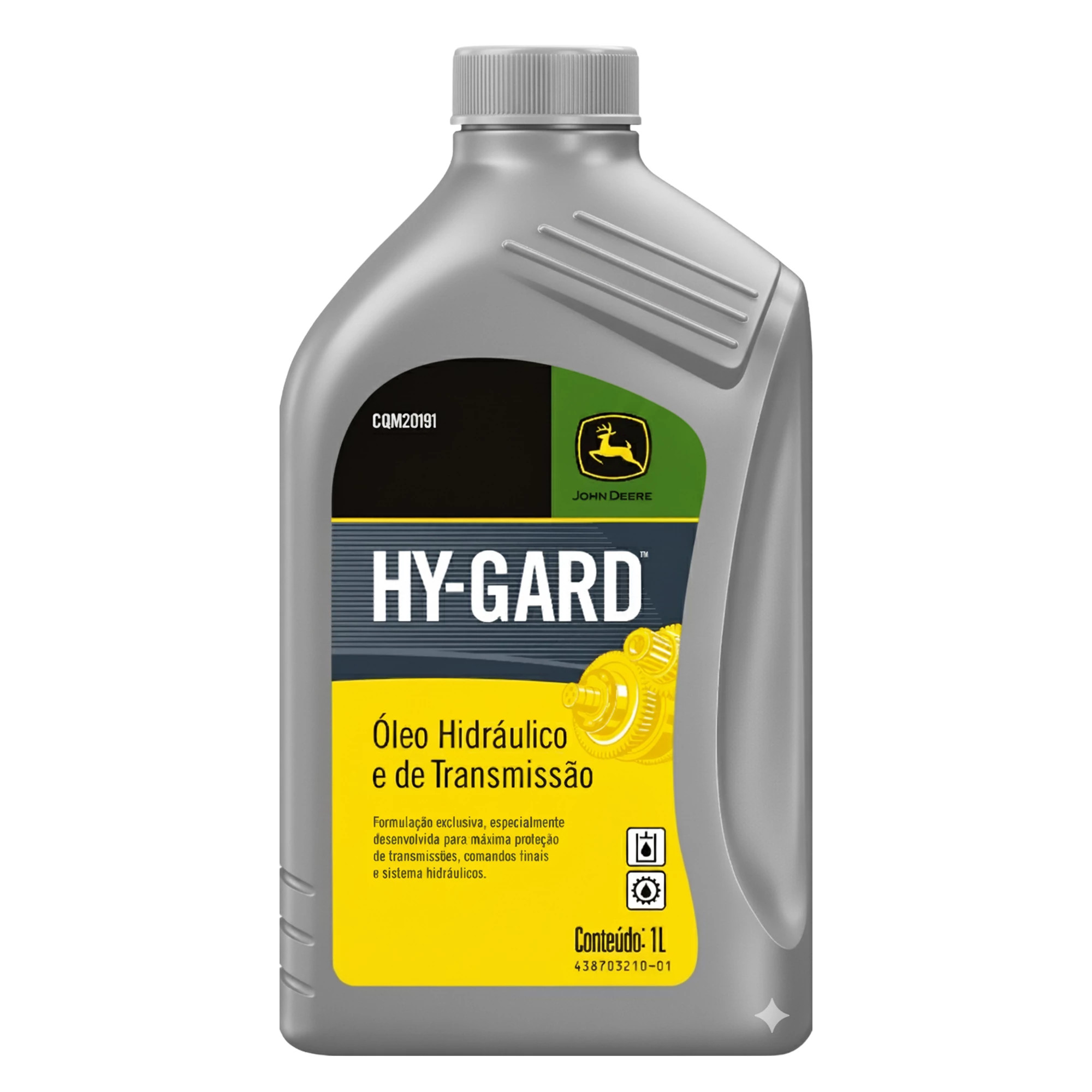 John Deere Hydraulic Oil, Hy-Gard™, 1 Liter (0.264 Gallon) - CQM20191